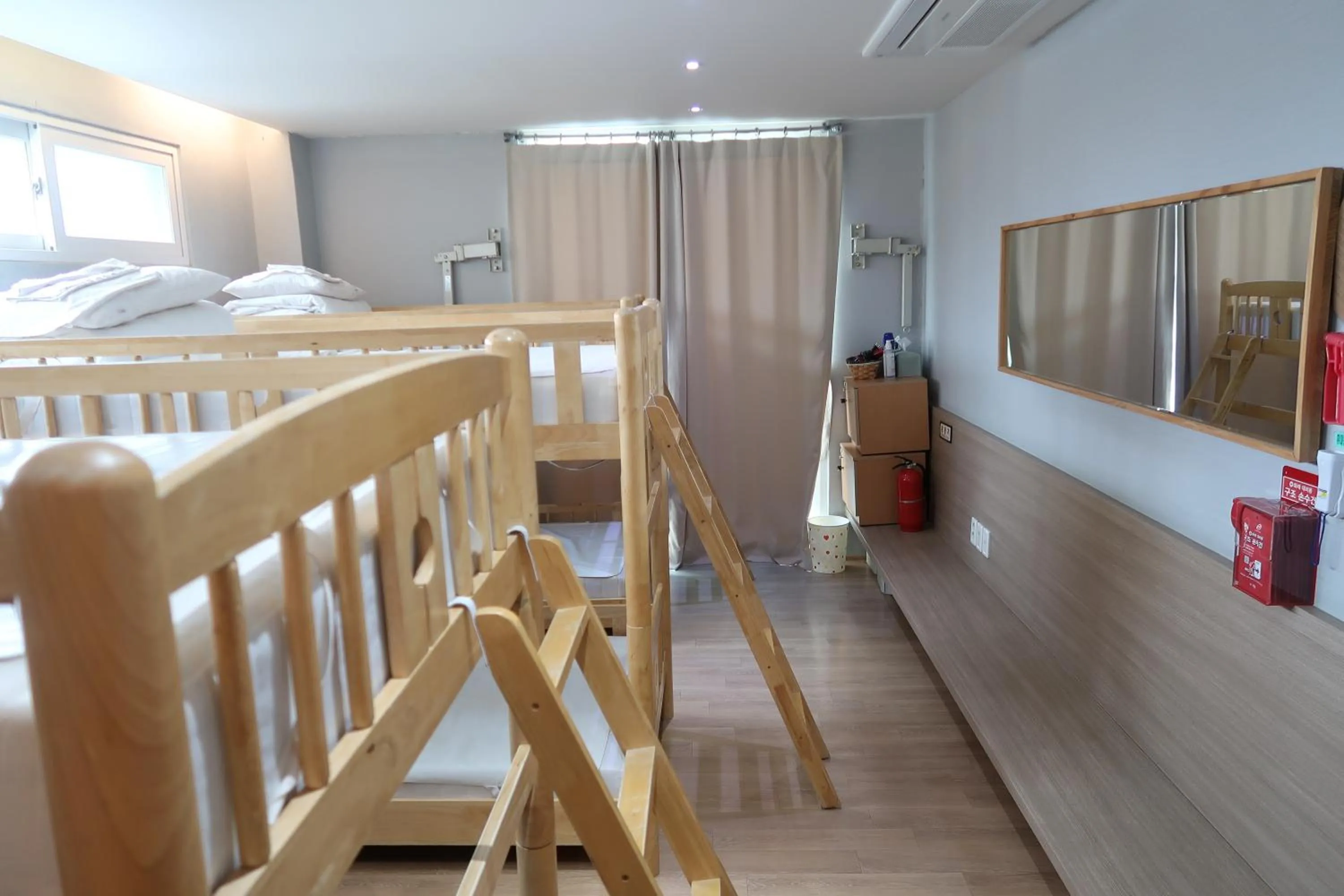 Bed in Andong Poong-gyung HOSTEL n LIBRARY