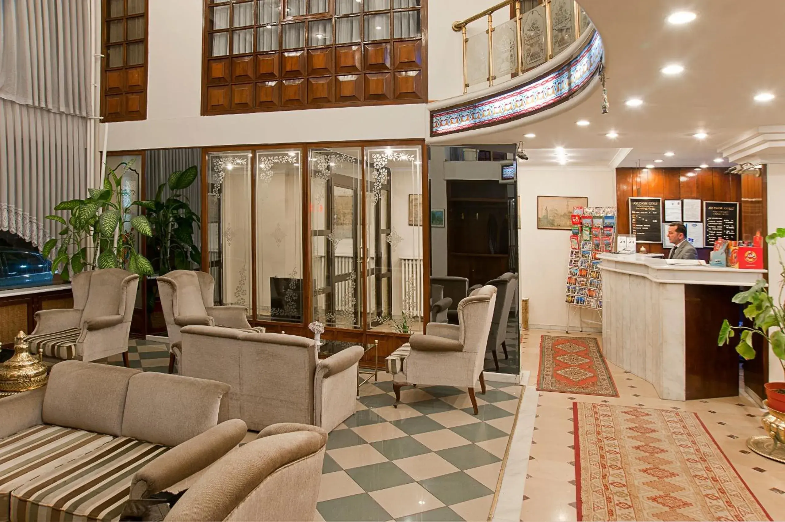 Lobby or reception, Lobby/Reception in Avlonya Hotel