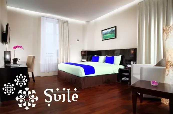 Bed in Hotel Namira Syariah Pekalongan