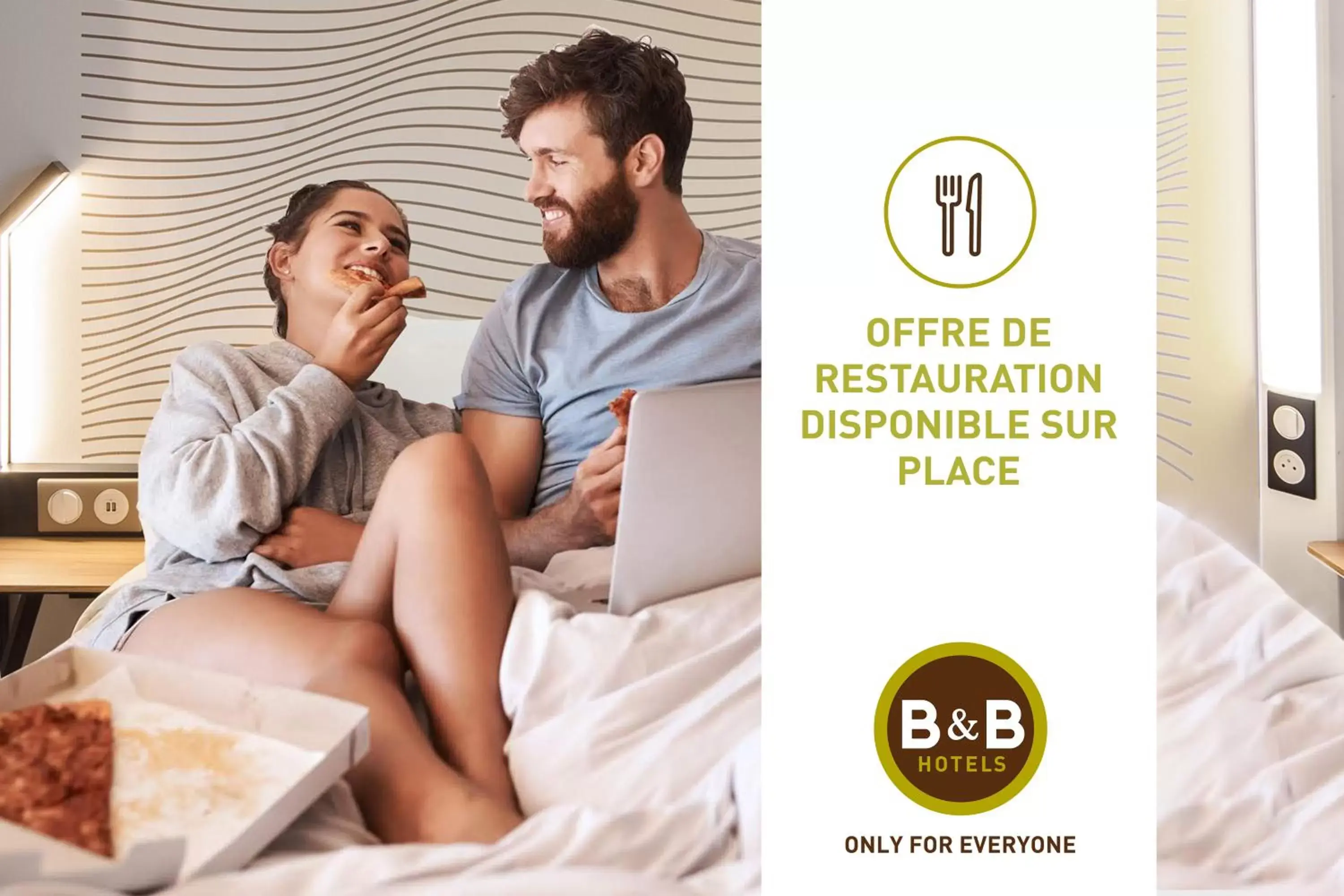 Restaurant/places to eat in B&B HOTEL Paris Nord Aulnay-sous-Bois