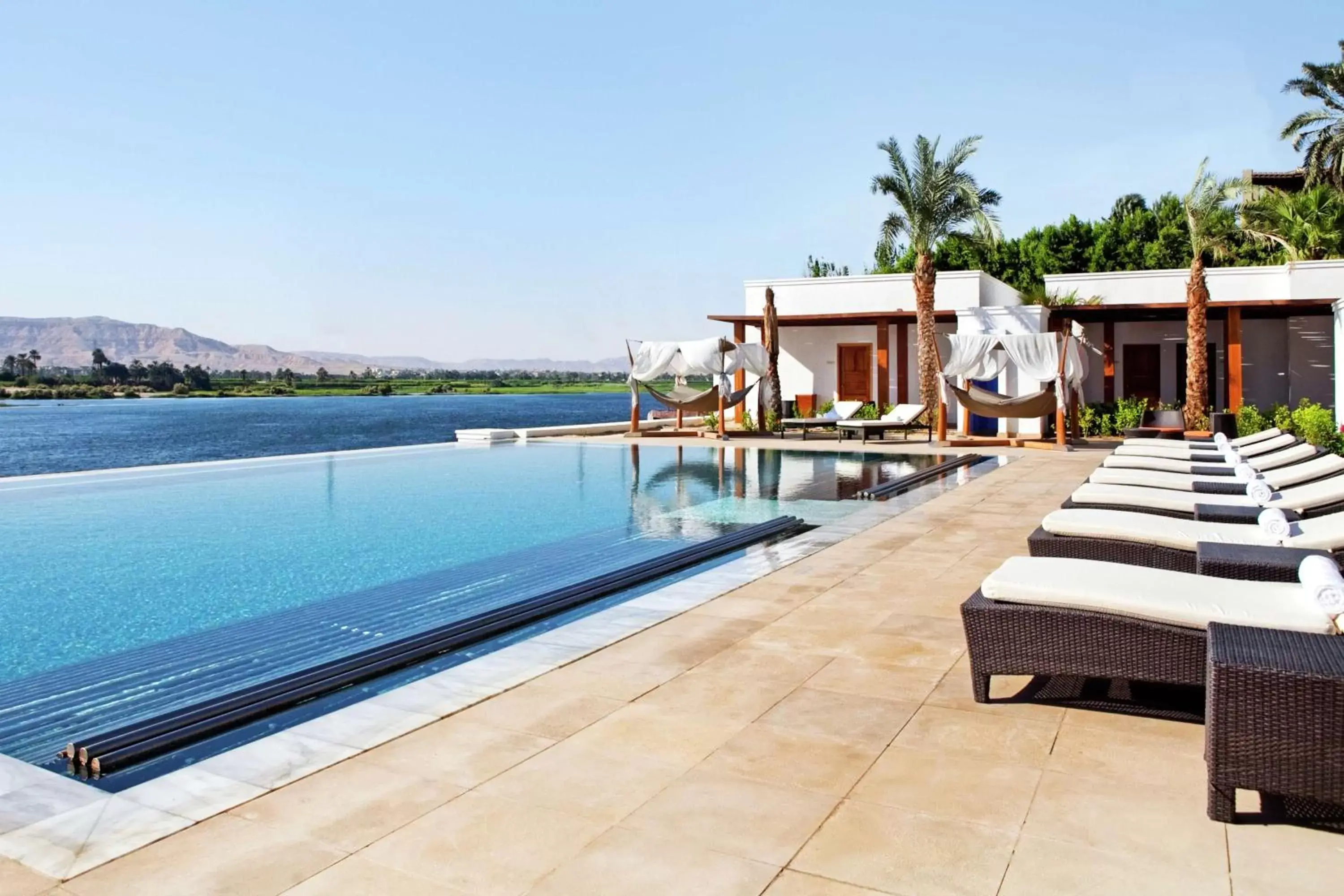 Pool view, Swimming Pool in Hilton Luxor Resort & Spa