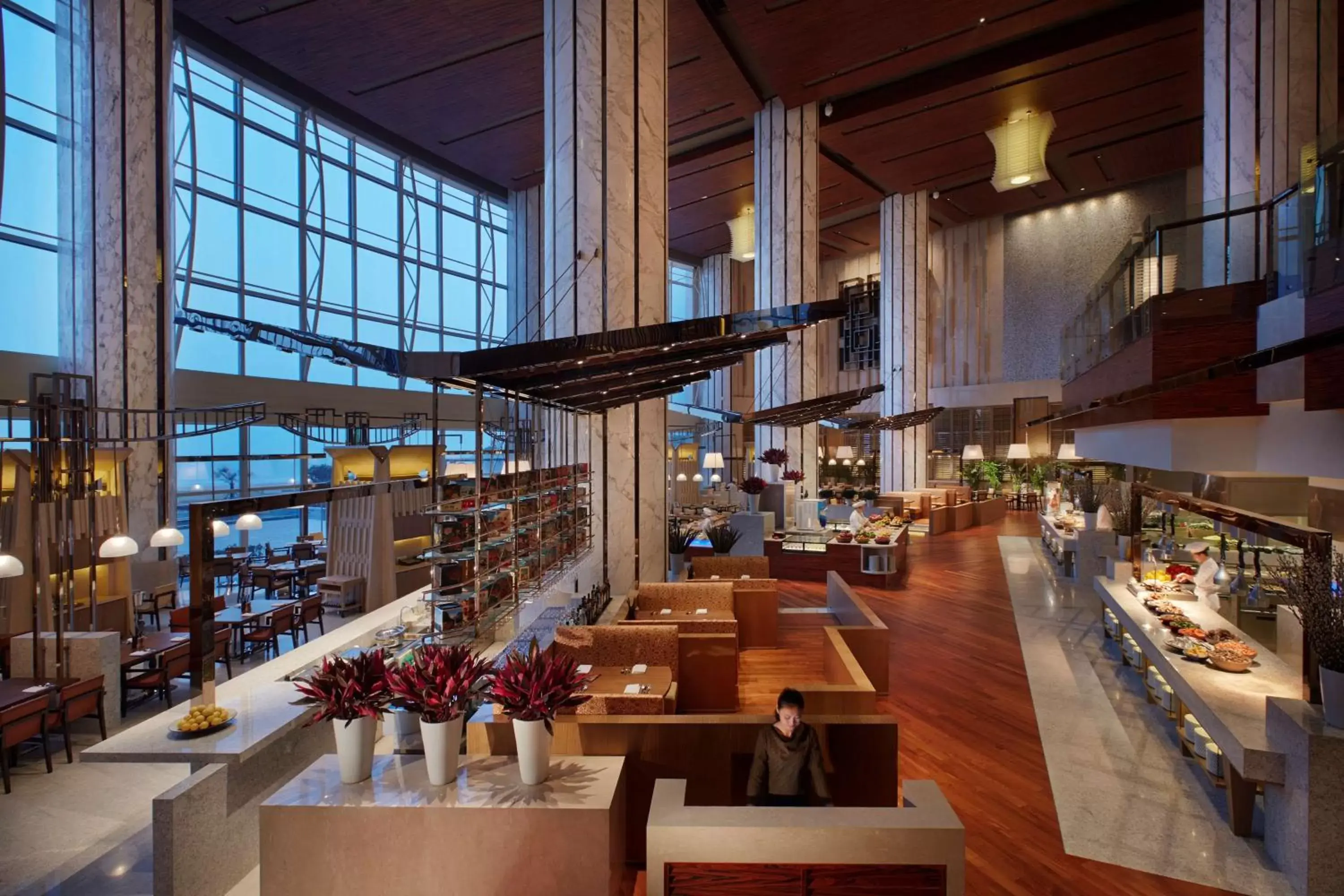 Restaurant/Places to Eat in Hyatt Regency Qingdao - Stone old beach - Exhibition Center