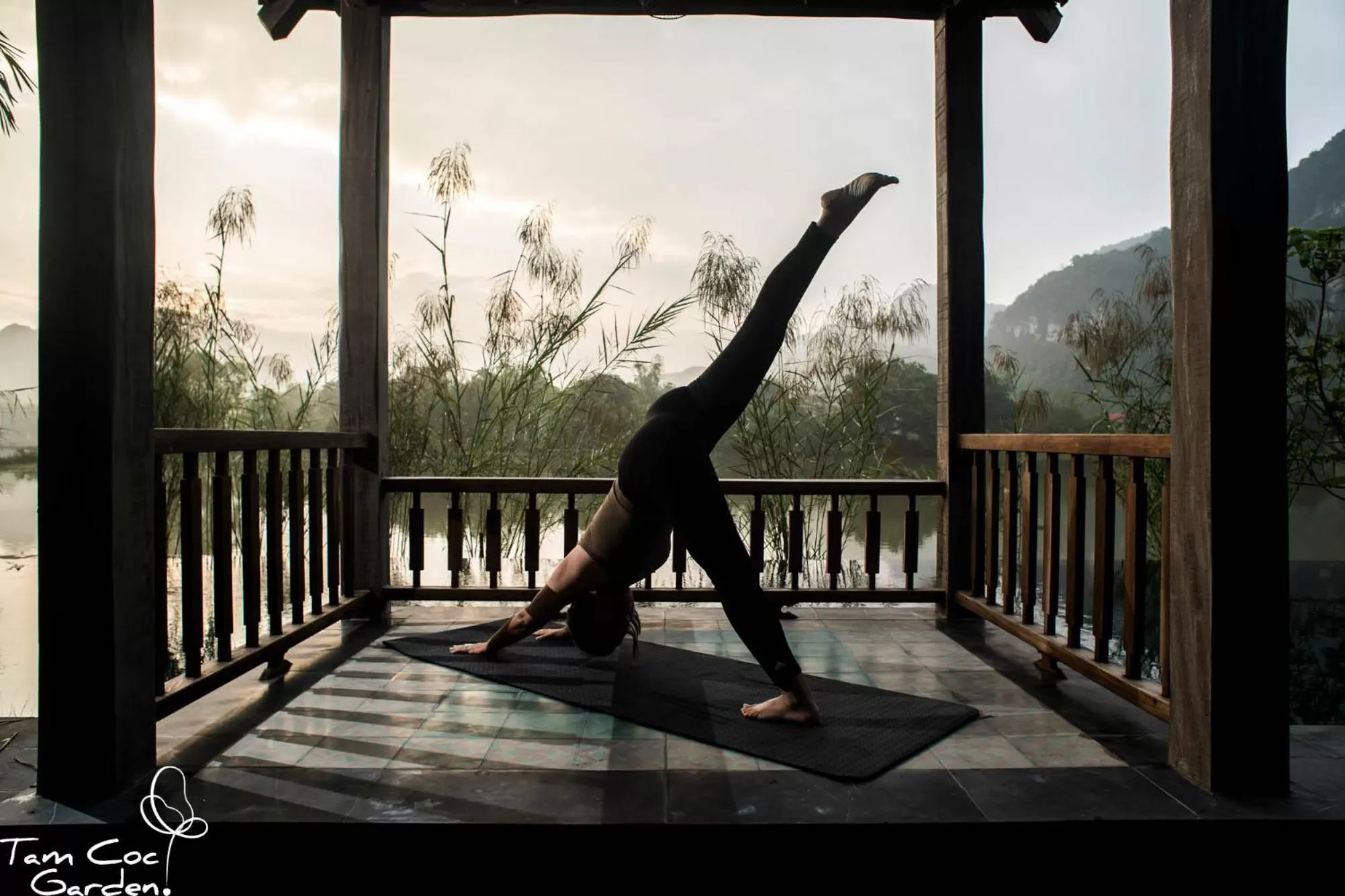 Patio in Tam Coc Garden Resort