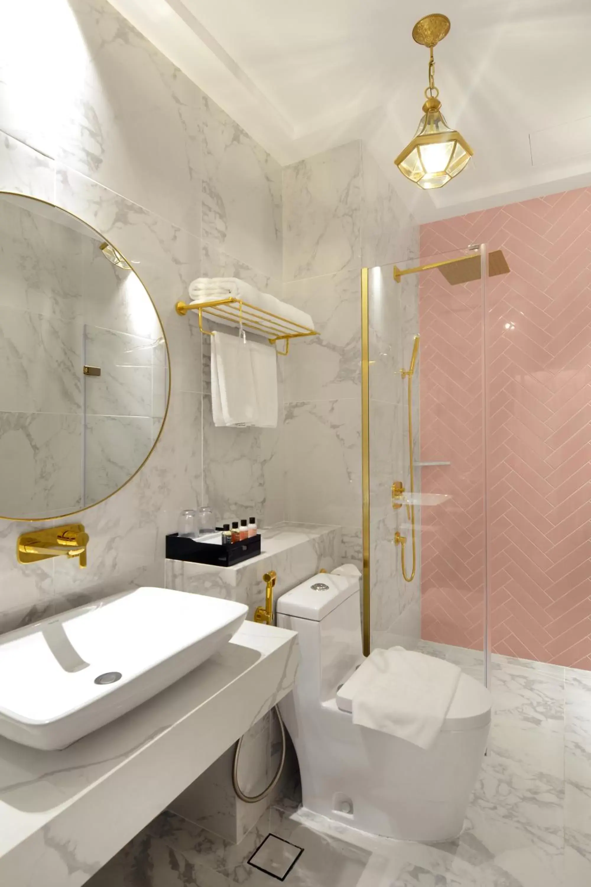 Shower, Bathroom in The Granite Luxury Hotel Penang