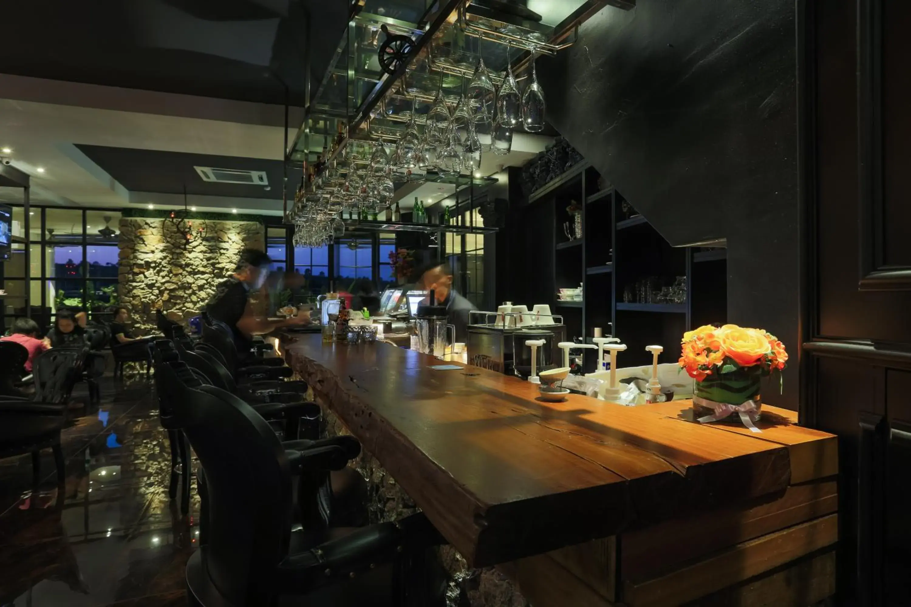 Lounge or bar, Restaurant/Places to Eat in Midori Concept Hotel