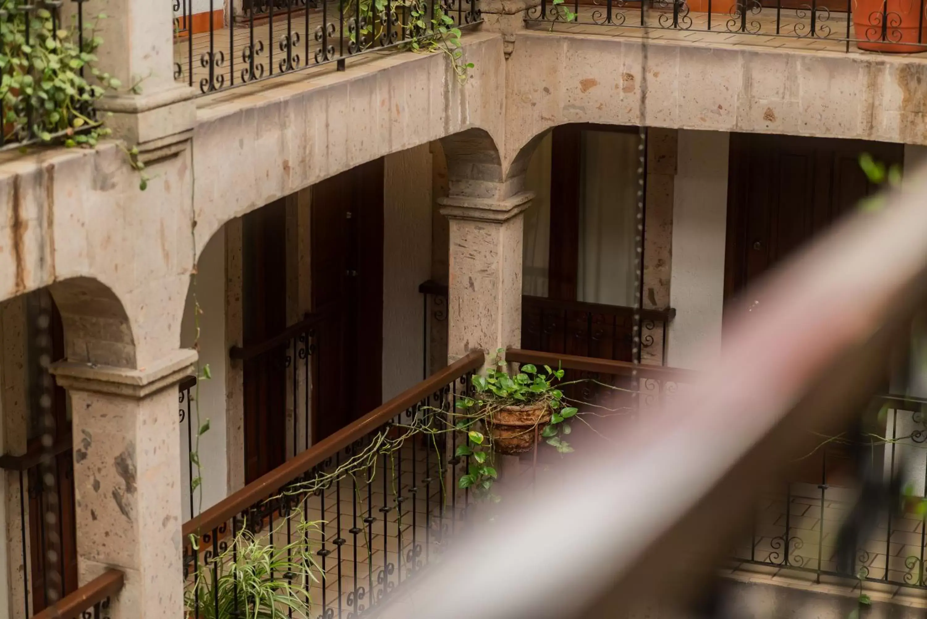 Balcony/Terrace in Hotel Don Quijote Plaza - Guadalajara Centro Historico