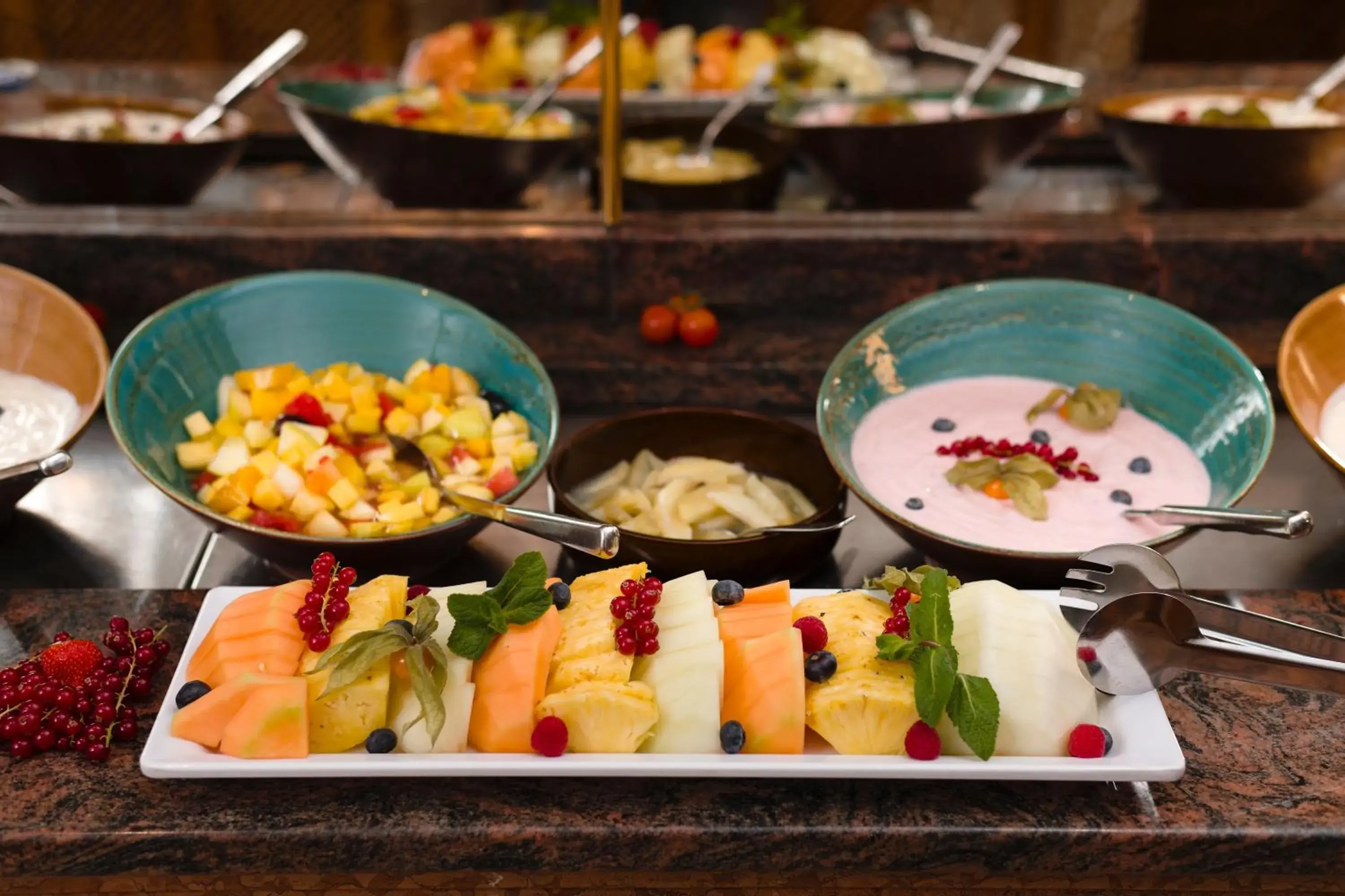 Food close-up in Impuls Hotel Tirol