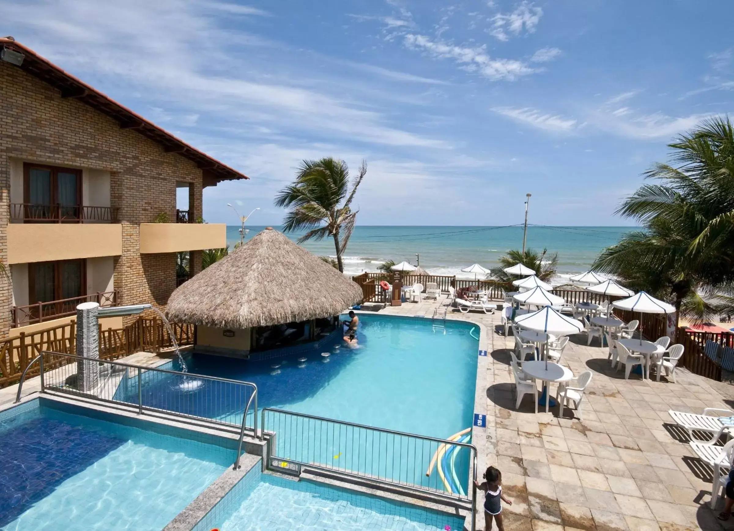 Swimming pool, Pool View in Visual Praia Hotel