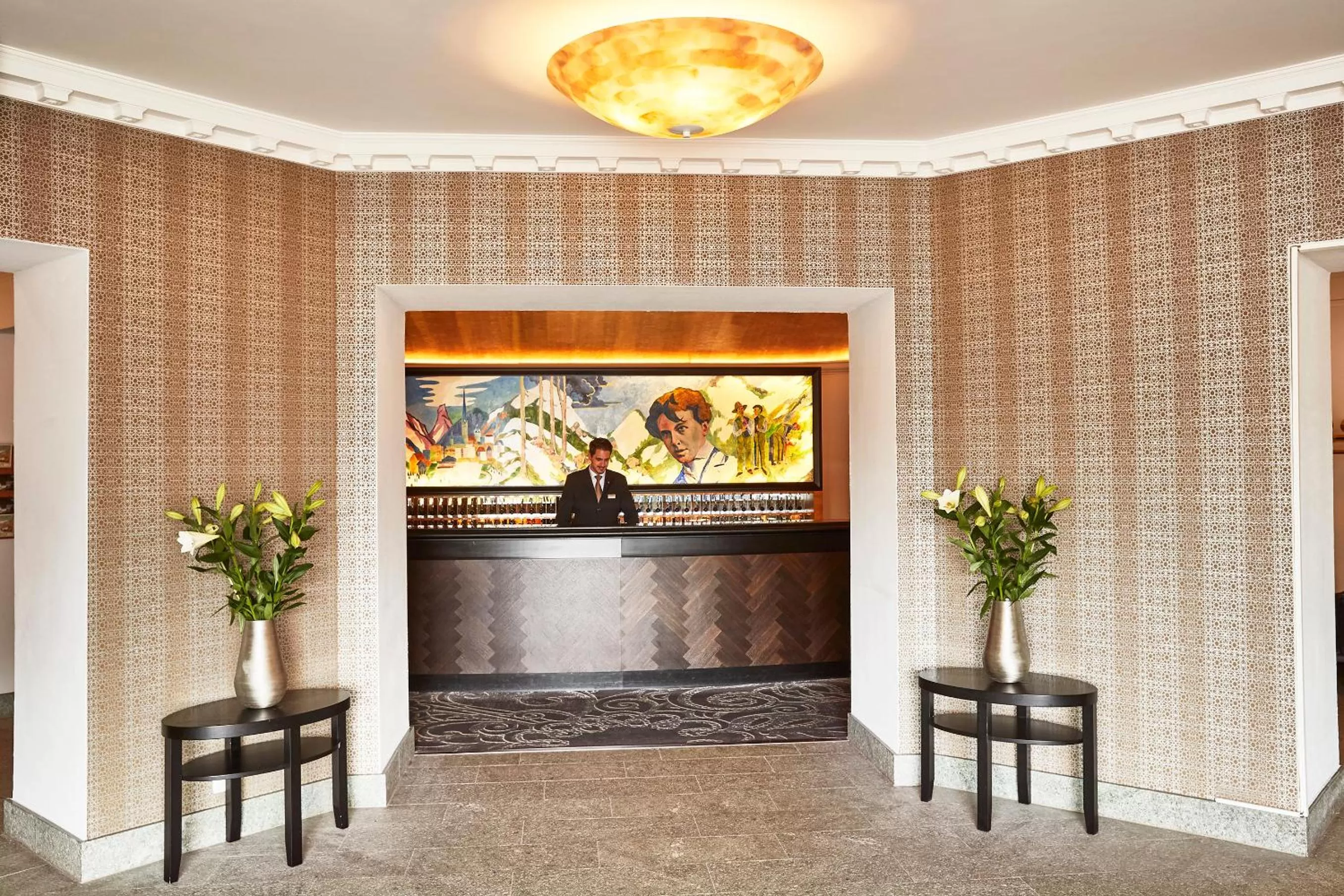 Lobby or reception in Steigenberger Icon Grandhotel Belvédère
