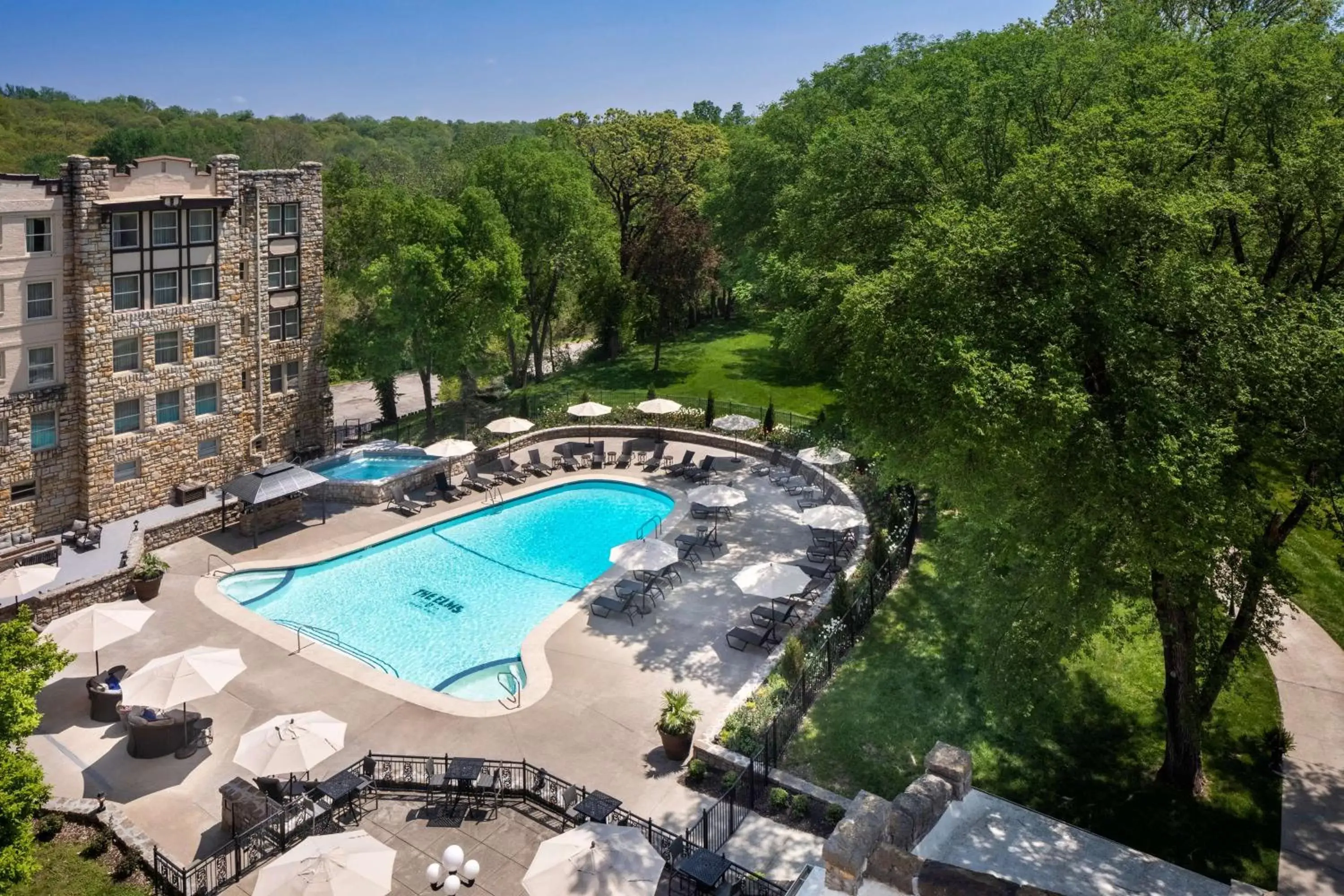 Pool View in The Elms Hotel & Spa, a Destination by Hyatt Hotel