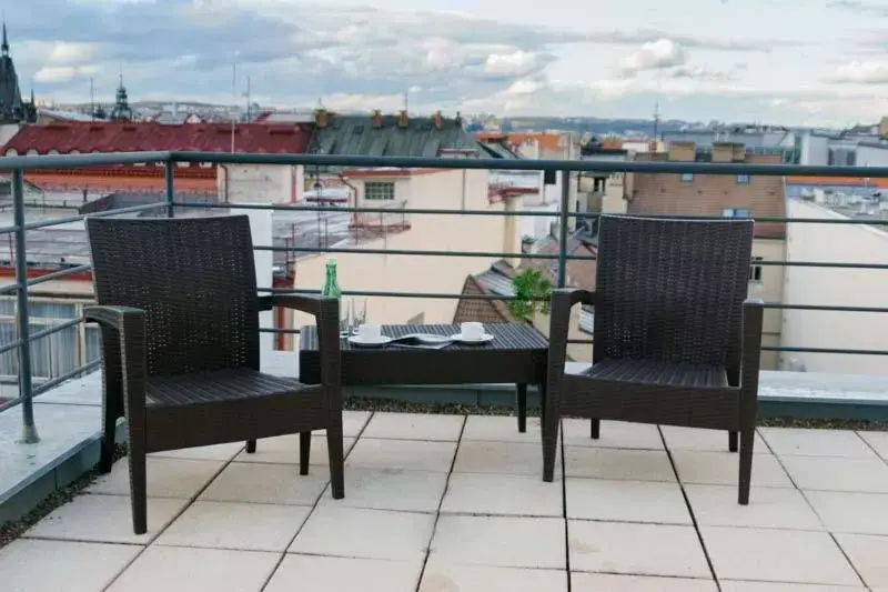 Balcony/Terrace in Ramada Prague City Centre