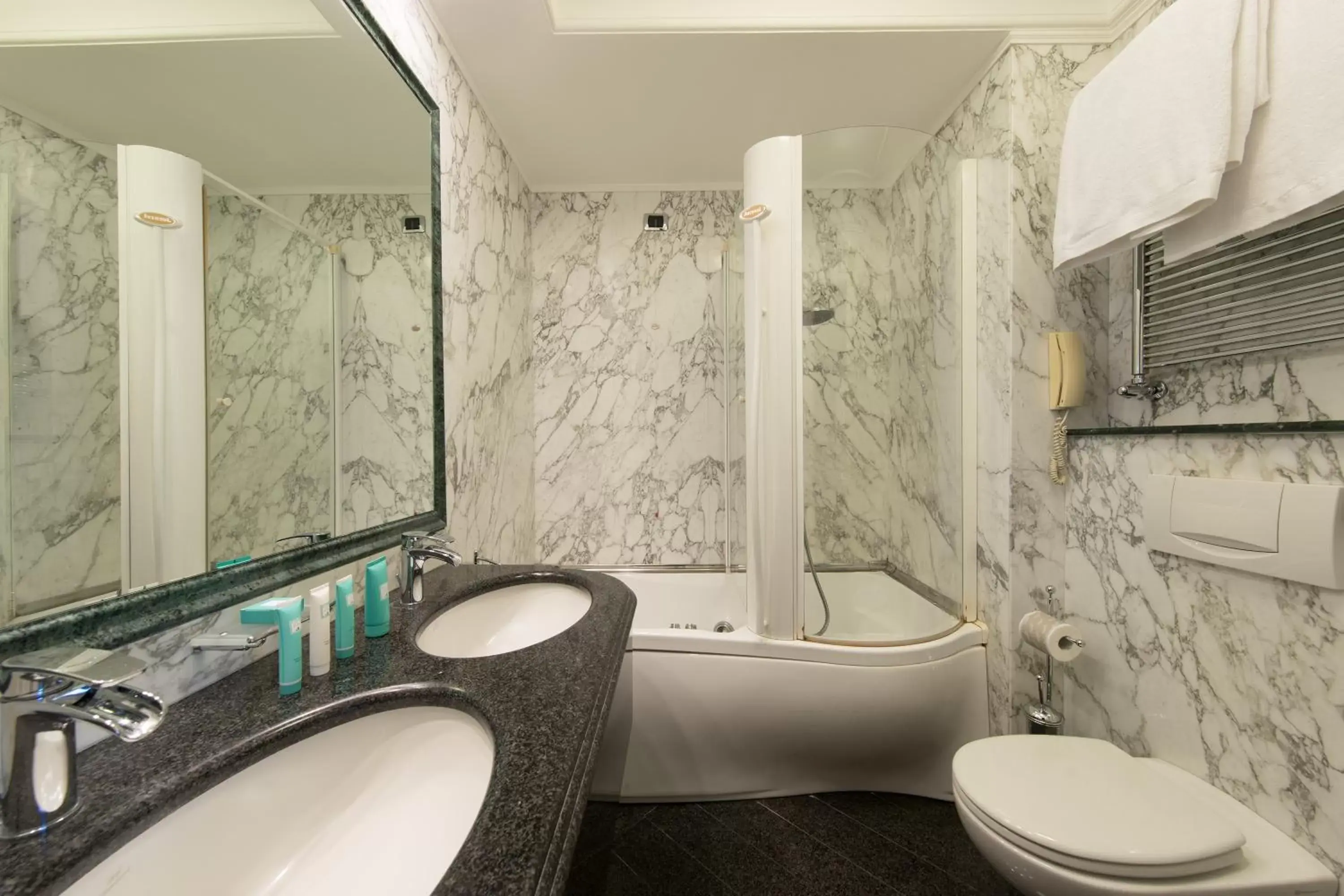 Decorative detail, Bathroom in Hotel Capitol Milano