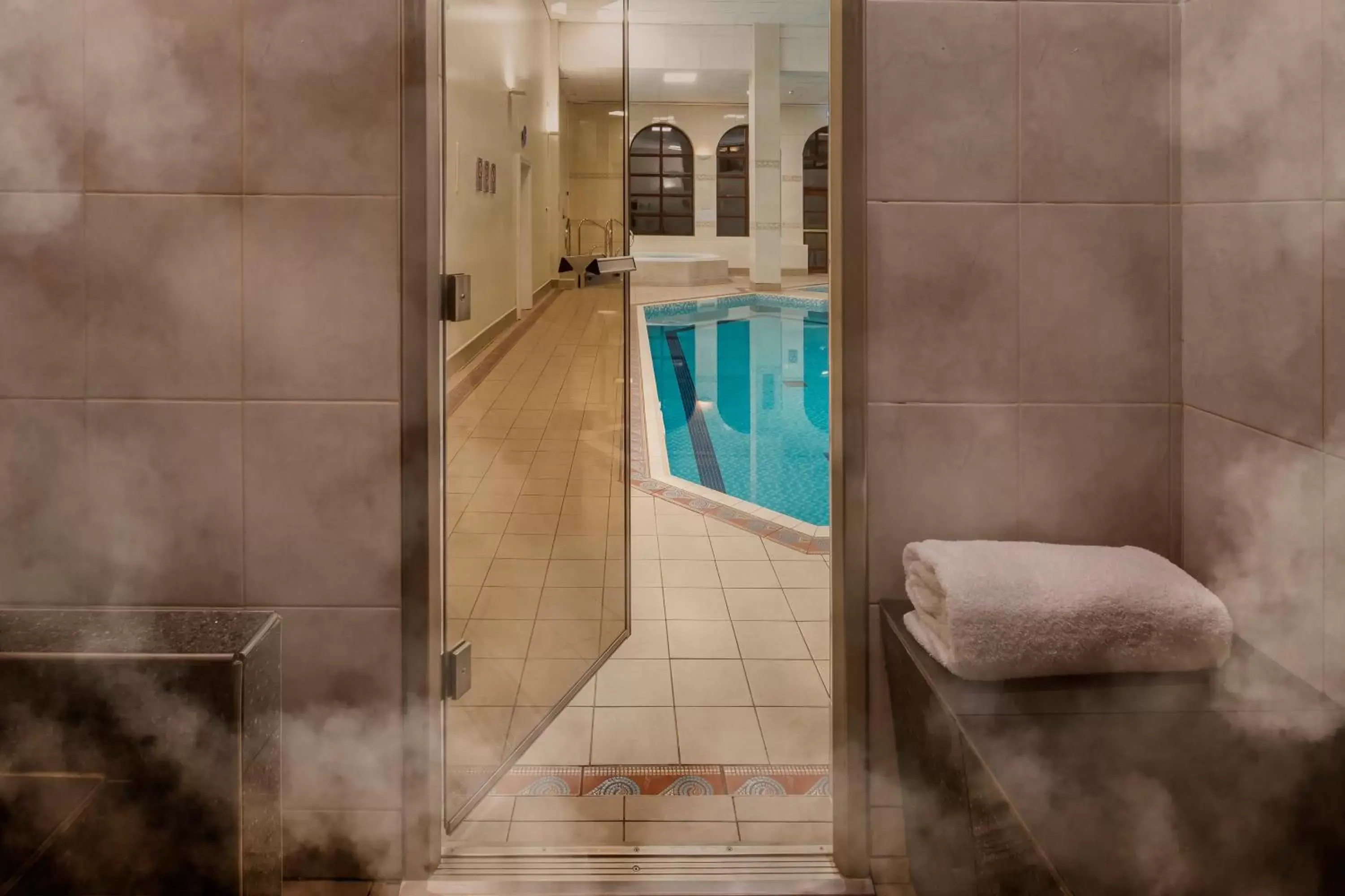 Fitness centre/facilities, Bathroom in Crowne Plaza Solihull, an IHG Hotel