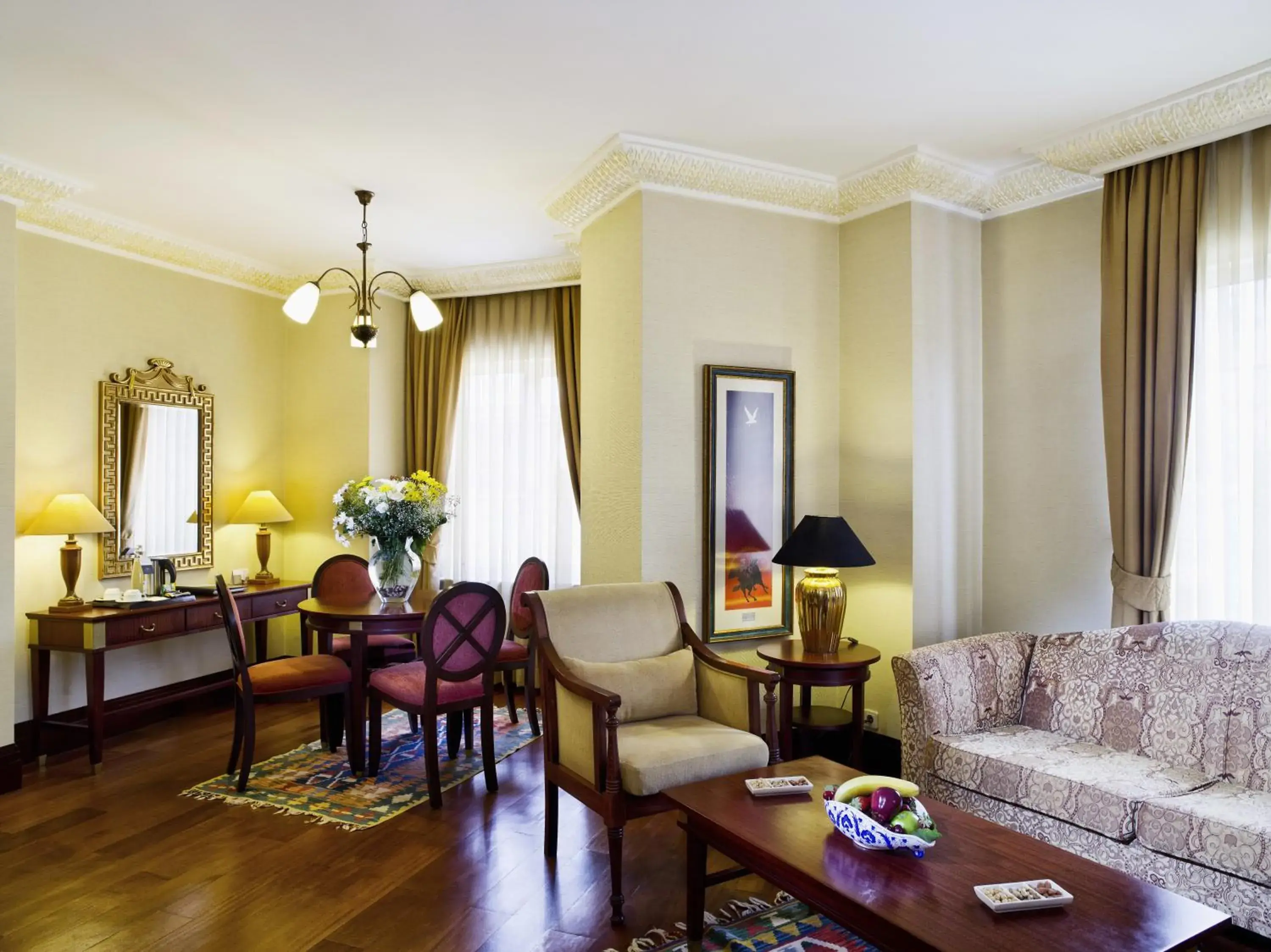 Living room in Eresin Hotels Sultanahmet - Boutique Class Living room in Eresin Hotels Sultanahmet - Boutique Class