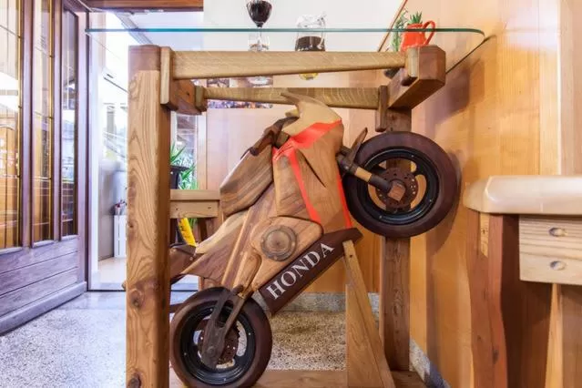 Decorative detail in Bed and Breakfast Špelca