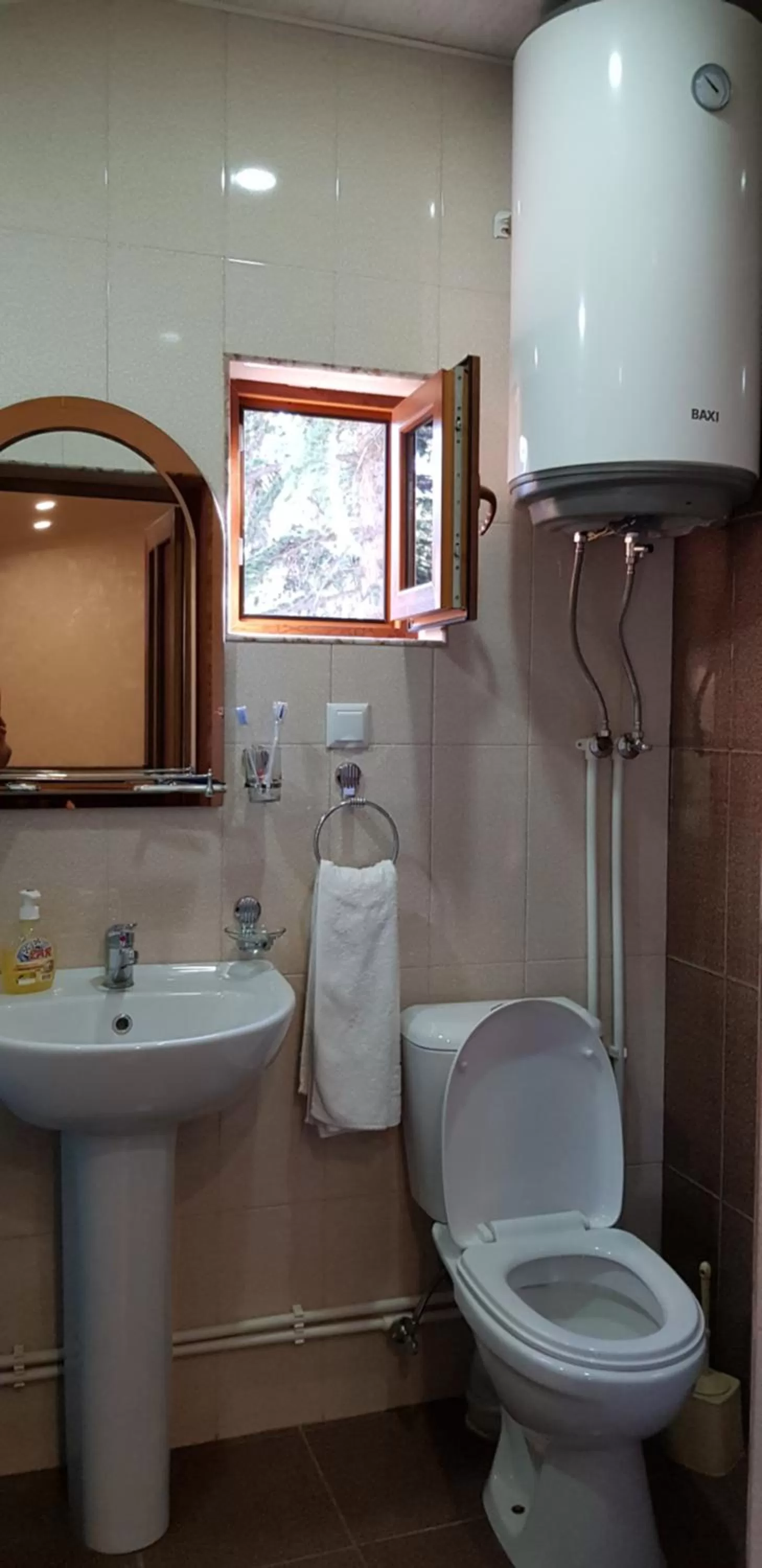 Bathroom in Ruzan hotel