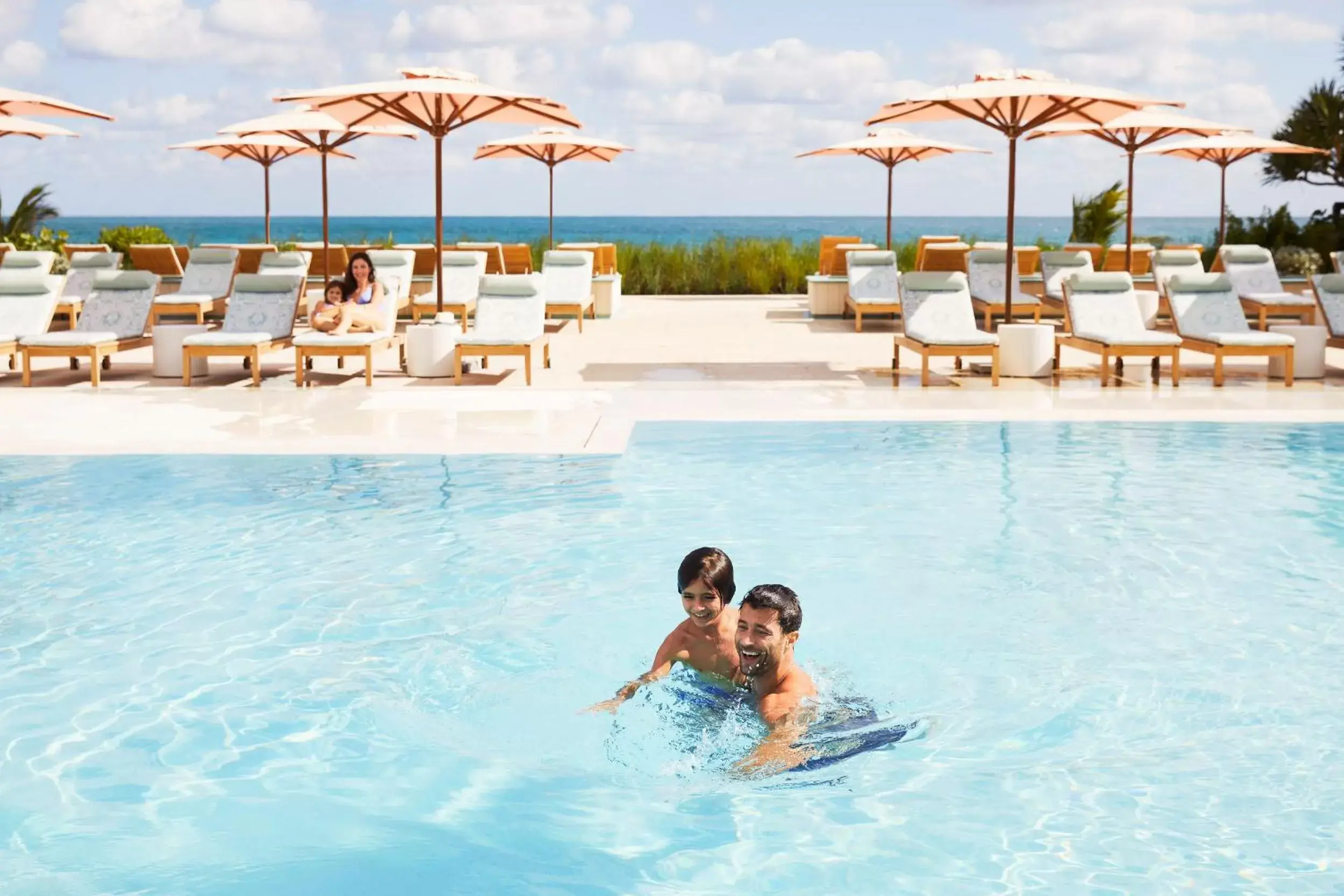 People, Swimming Pool in Four Seasons Resort Palm Beach