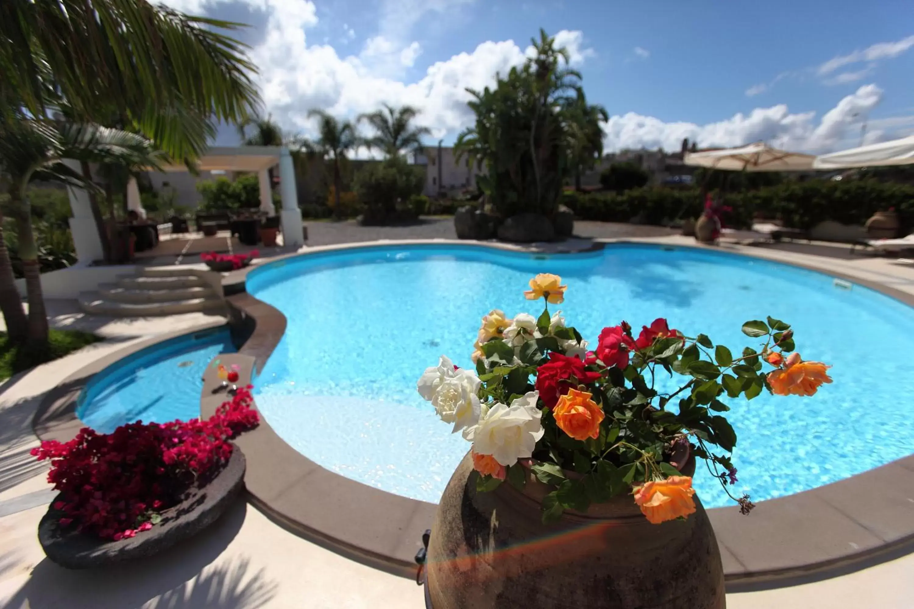 Pool view, Swimming Pool in Residence Hotel La Giara