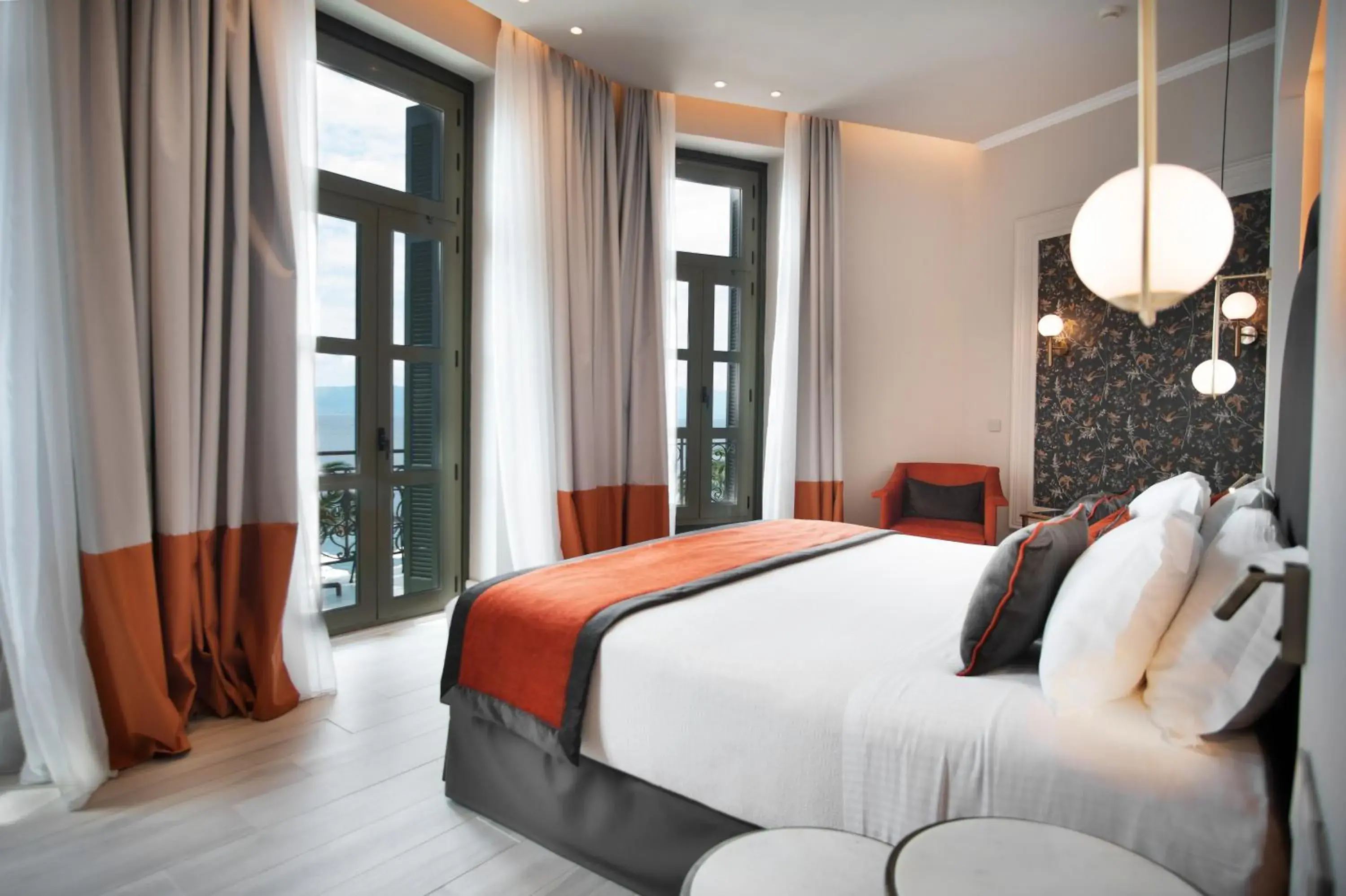 Bed in Thermae Sylla Spa & Wellness Hotel