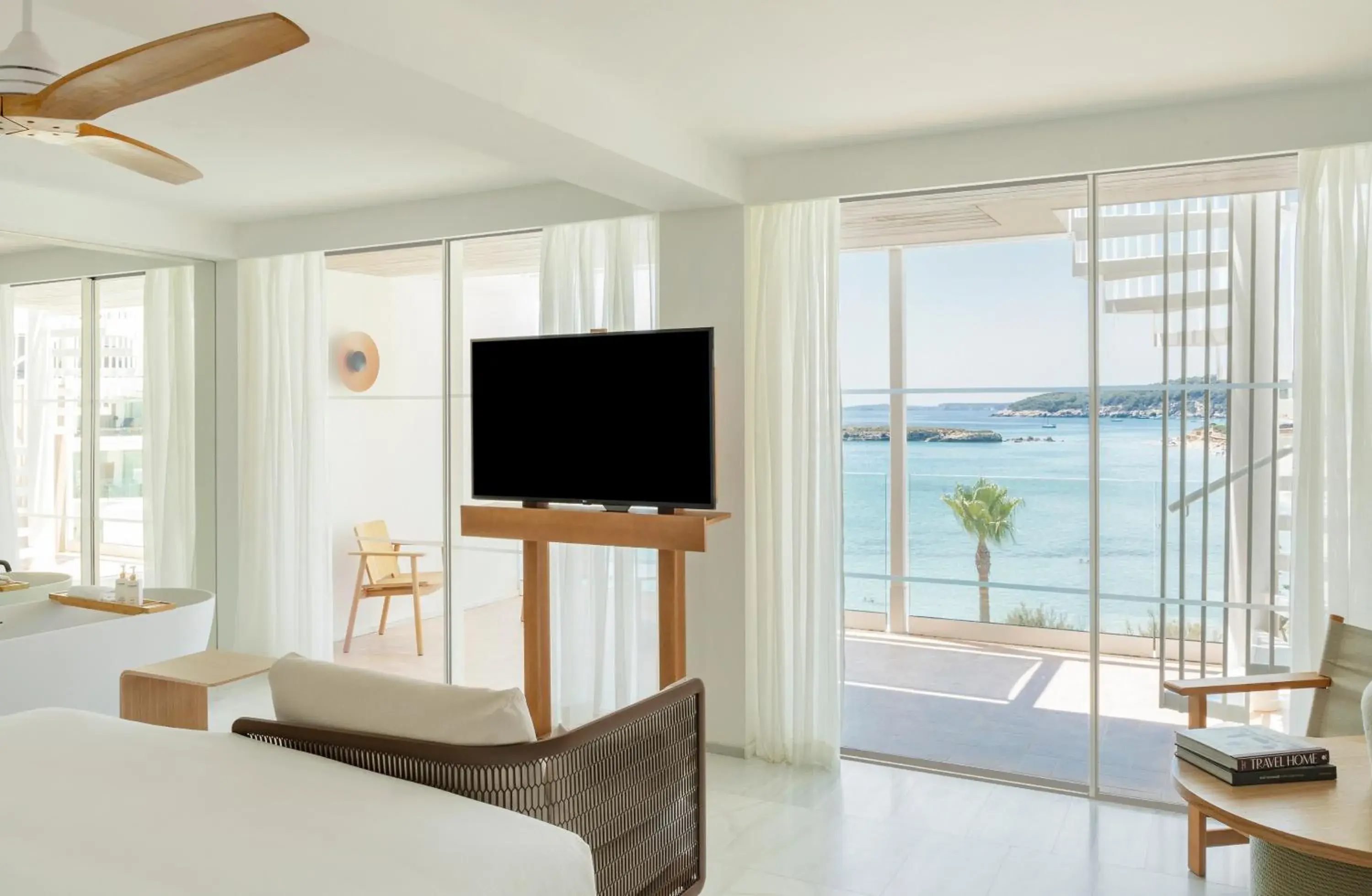 TV and multimedia, TV/Entertainment Center in Villa Le Blanc, a Gran Melia Hotel - The Leading Hotels of The World