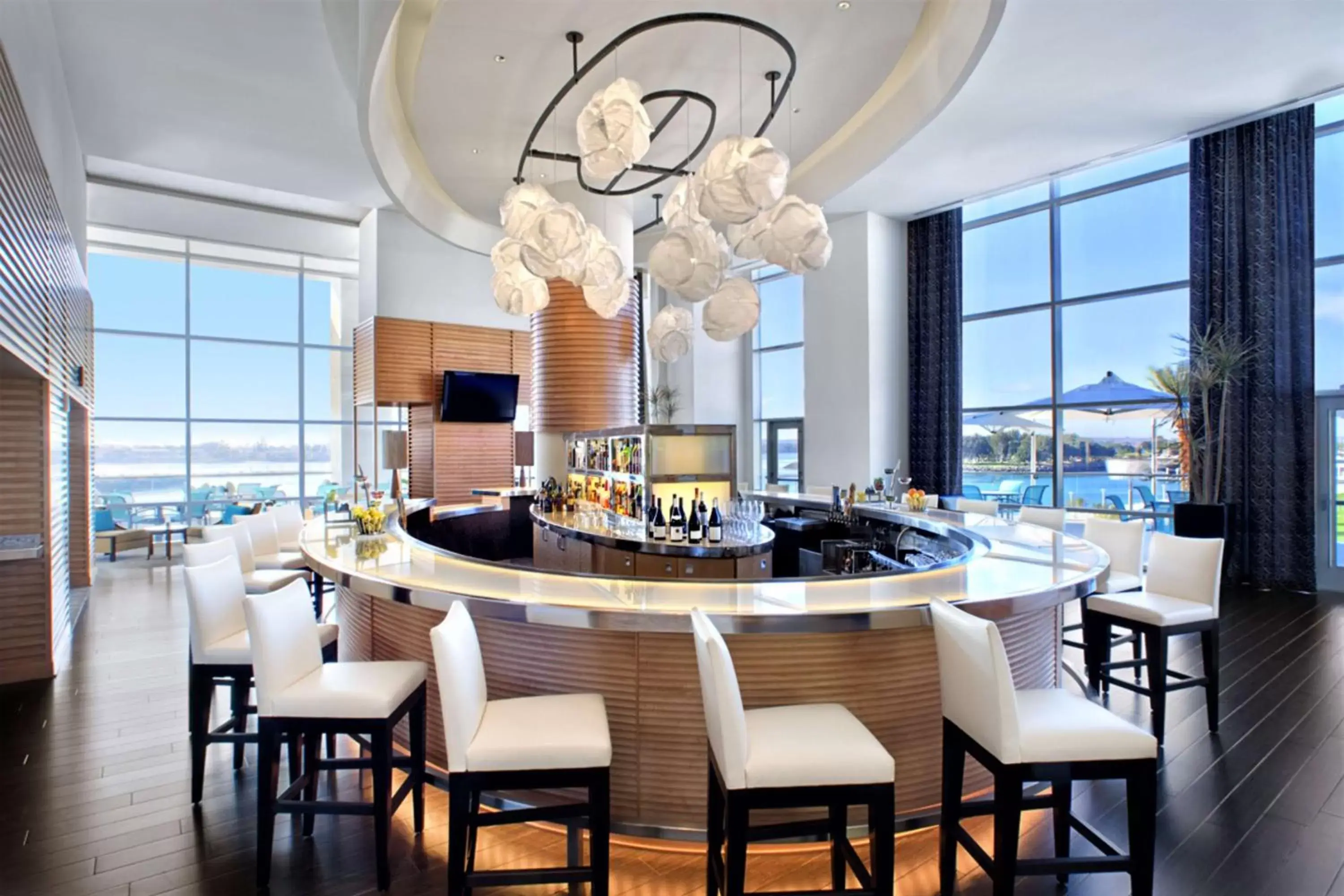 Lounge or bar, Restaurant/Places to Eat in Hilton San Diego Bayfront