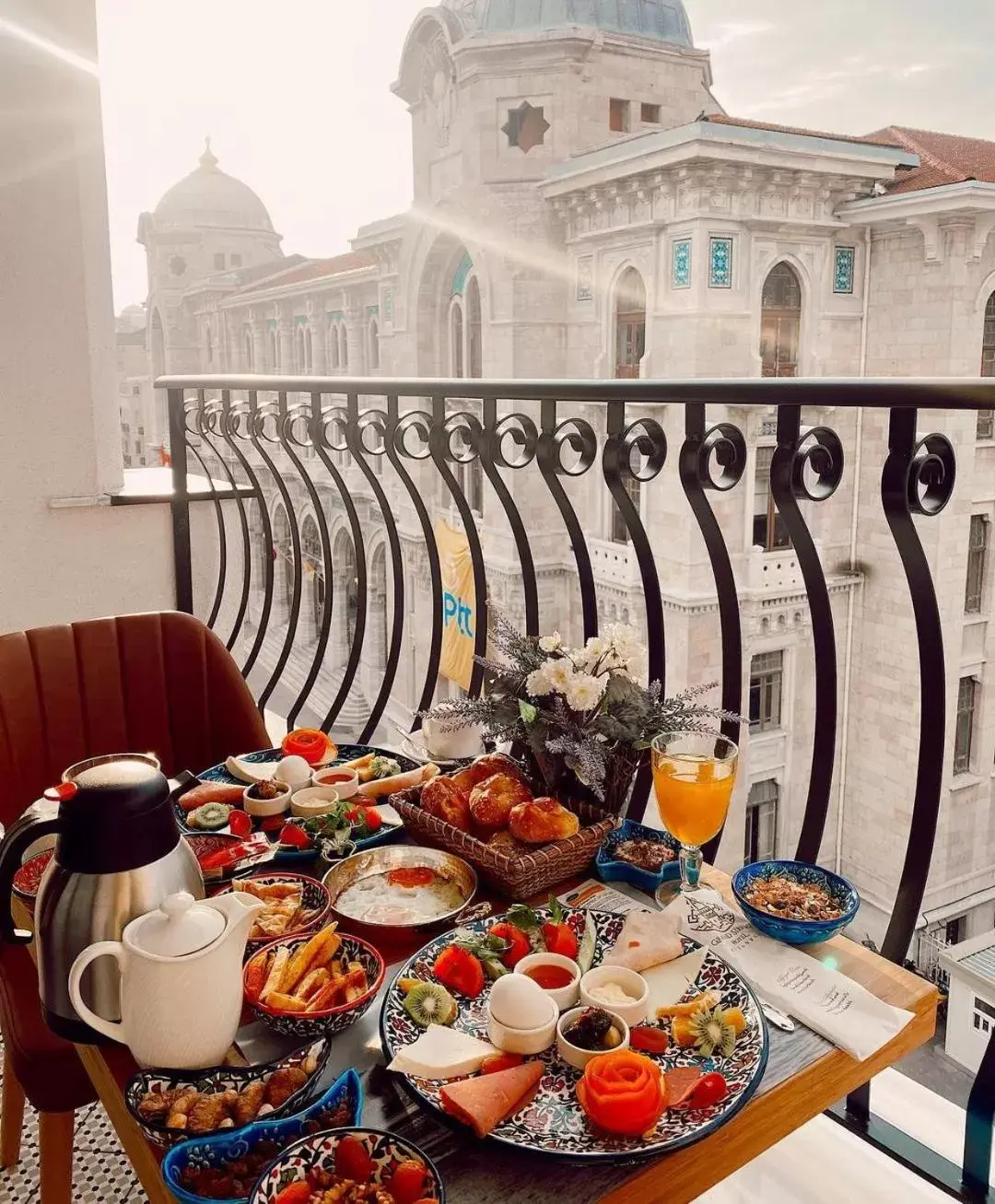 Balcony/Terrace in Grand Sirkeci Hotel