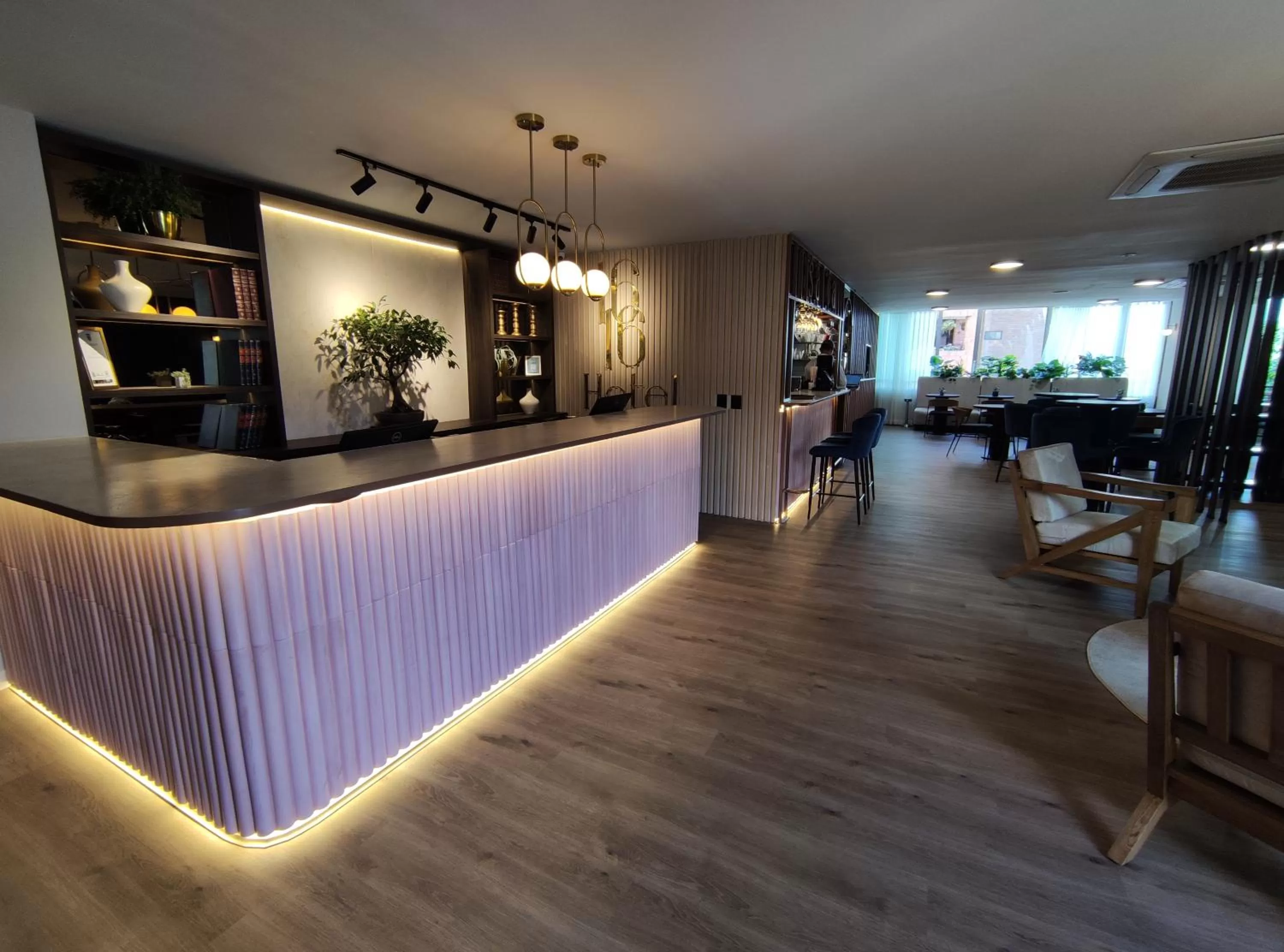 Lobby or reception in 1616 Hotel