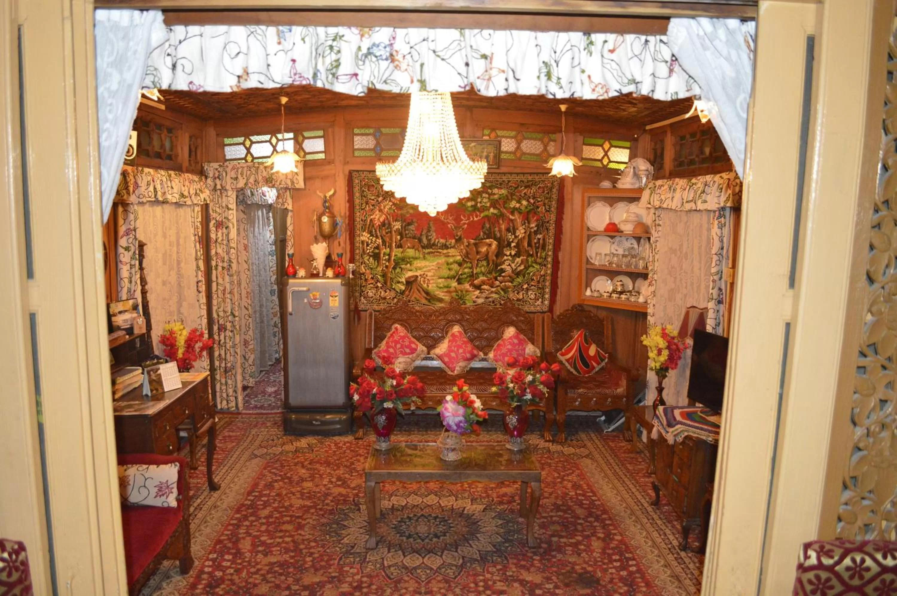 Lobby or reception in Lake Palace Group Of House Boats