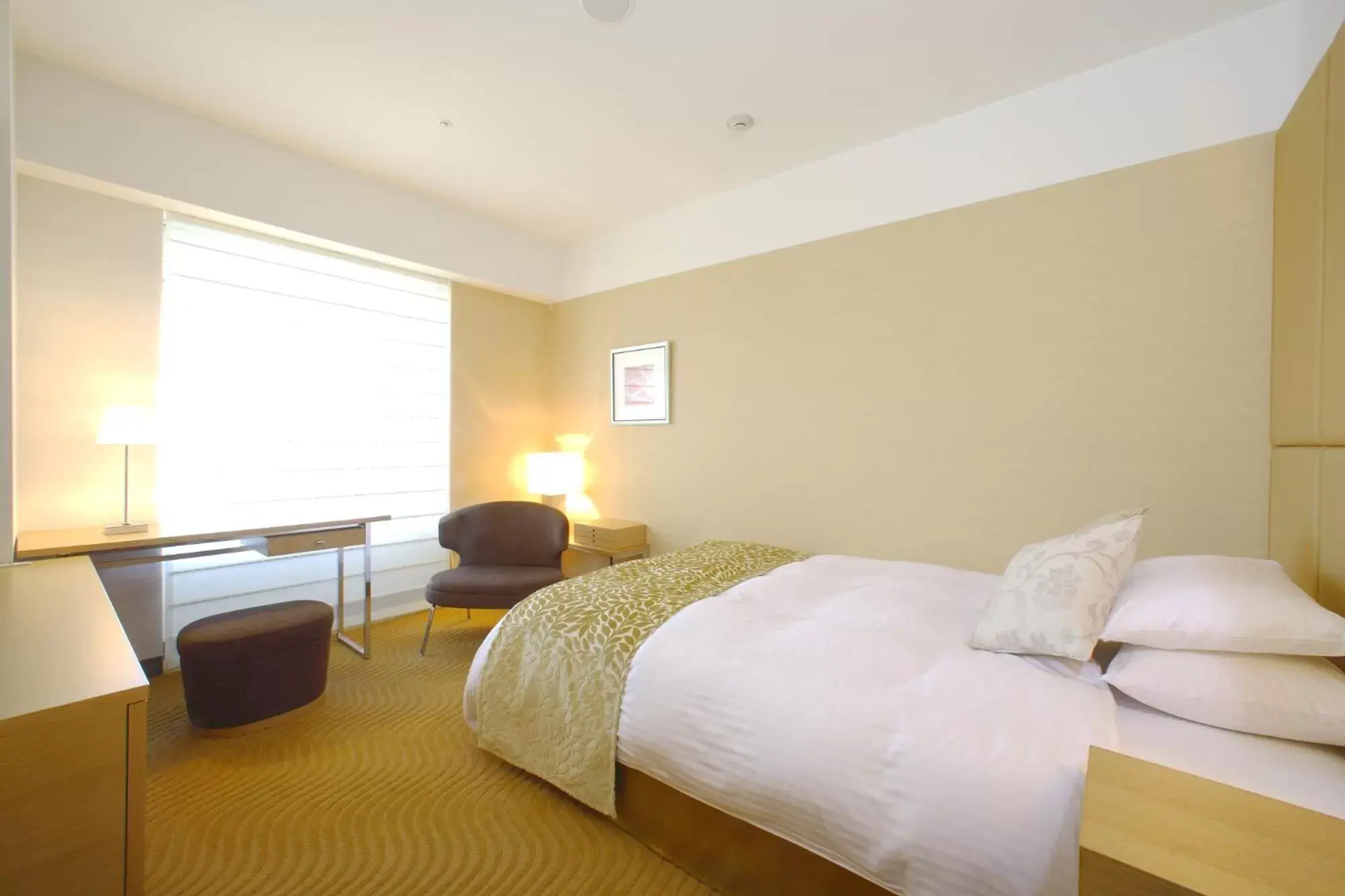 Photo of the whole room, Bed in Hotel Nikko Kansai Airport - 3 mins walk to the airport