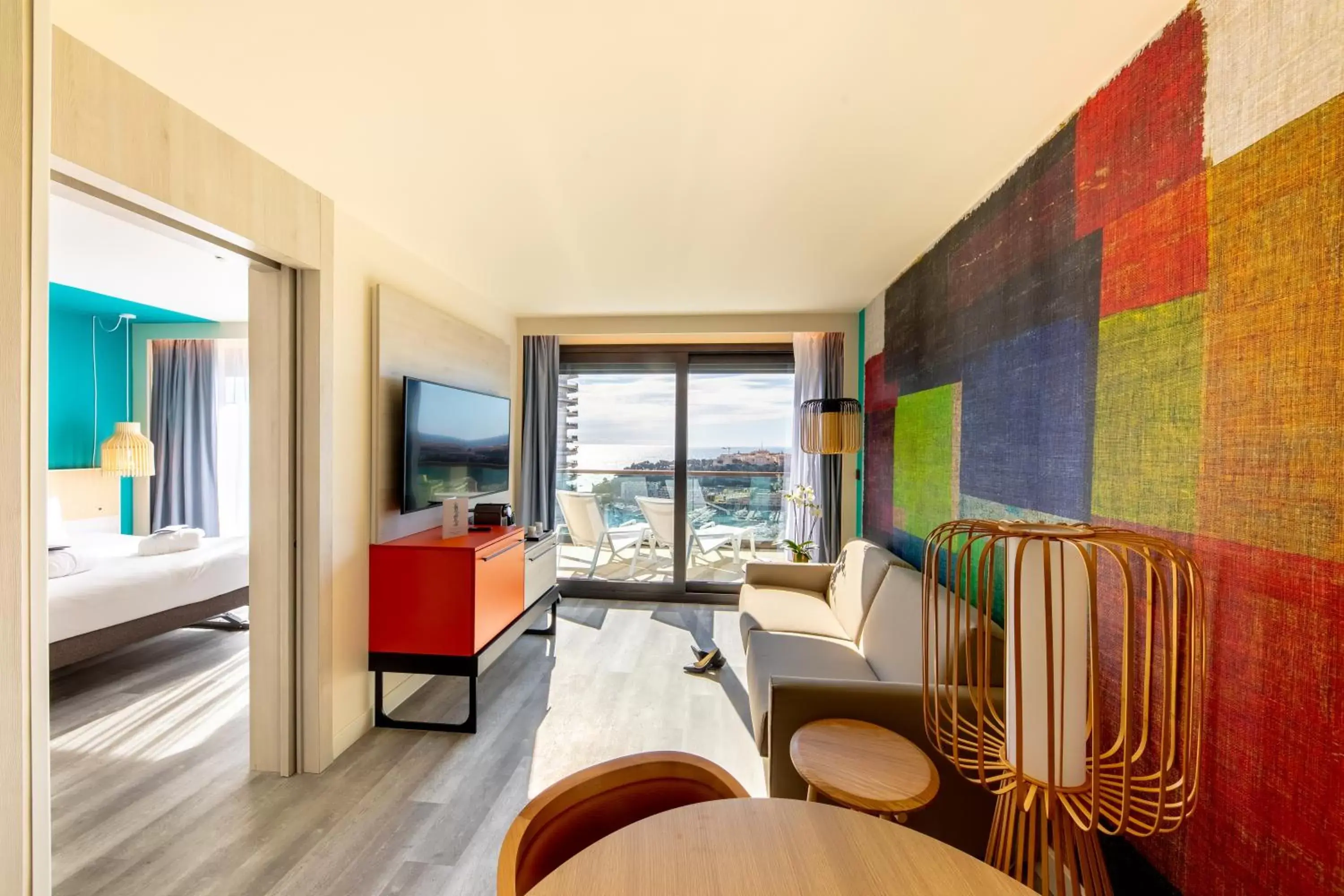 Living room in Novotel Monte-Carlo