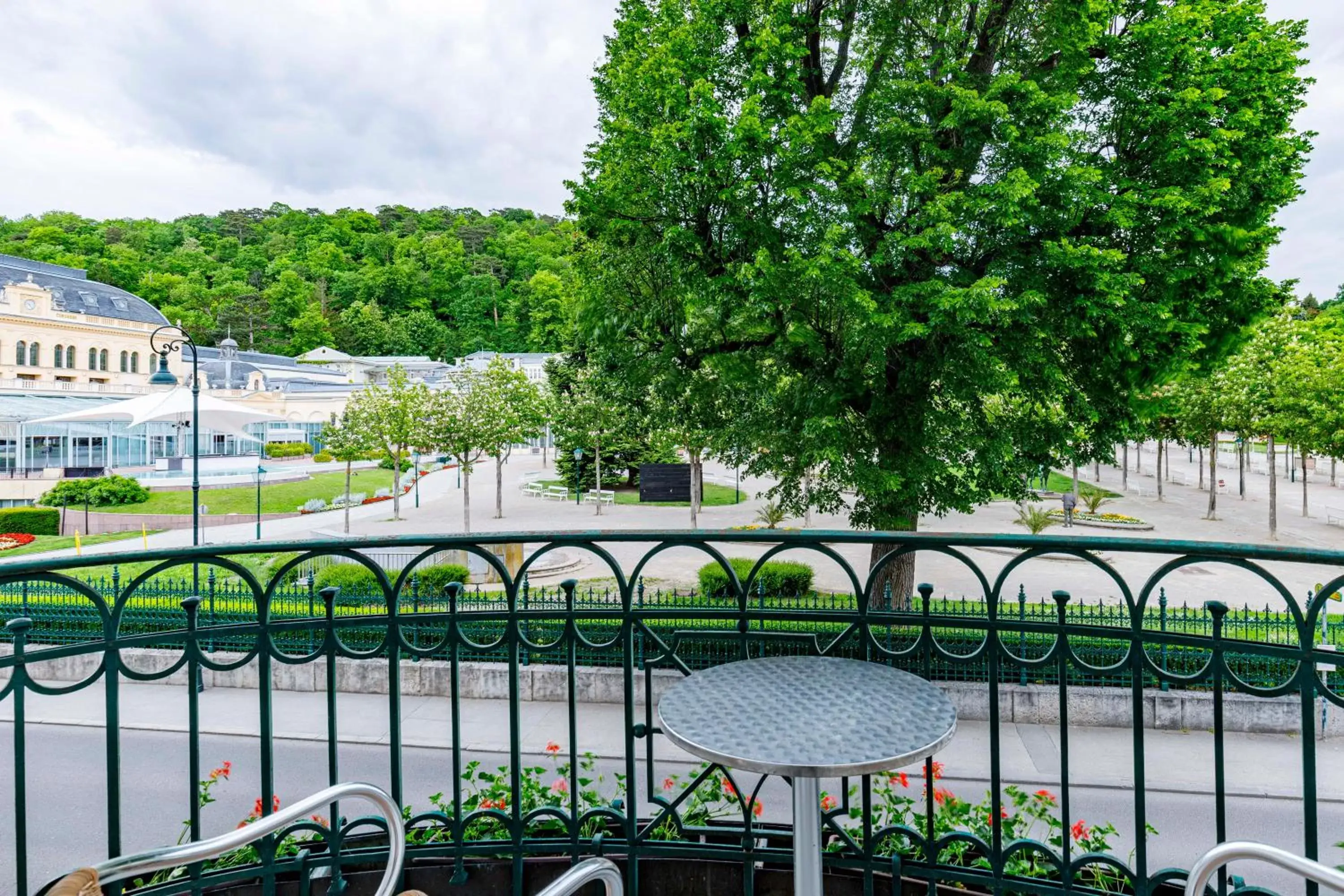 Balcony/Terrace in Hotel Herzoghof