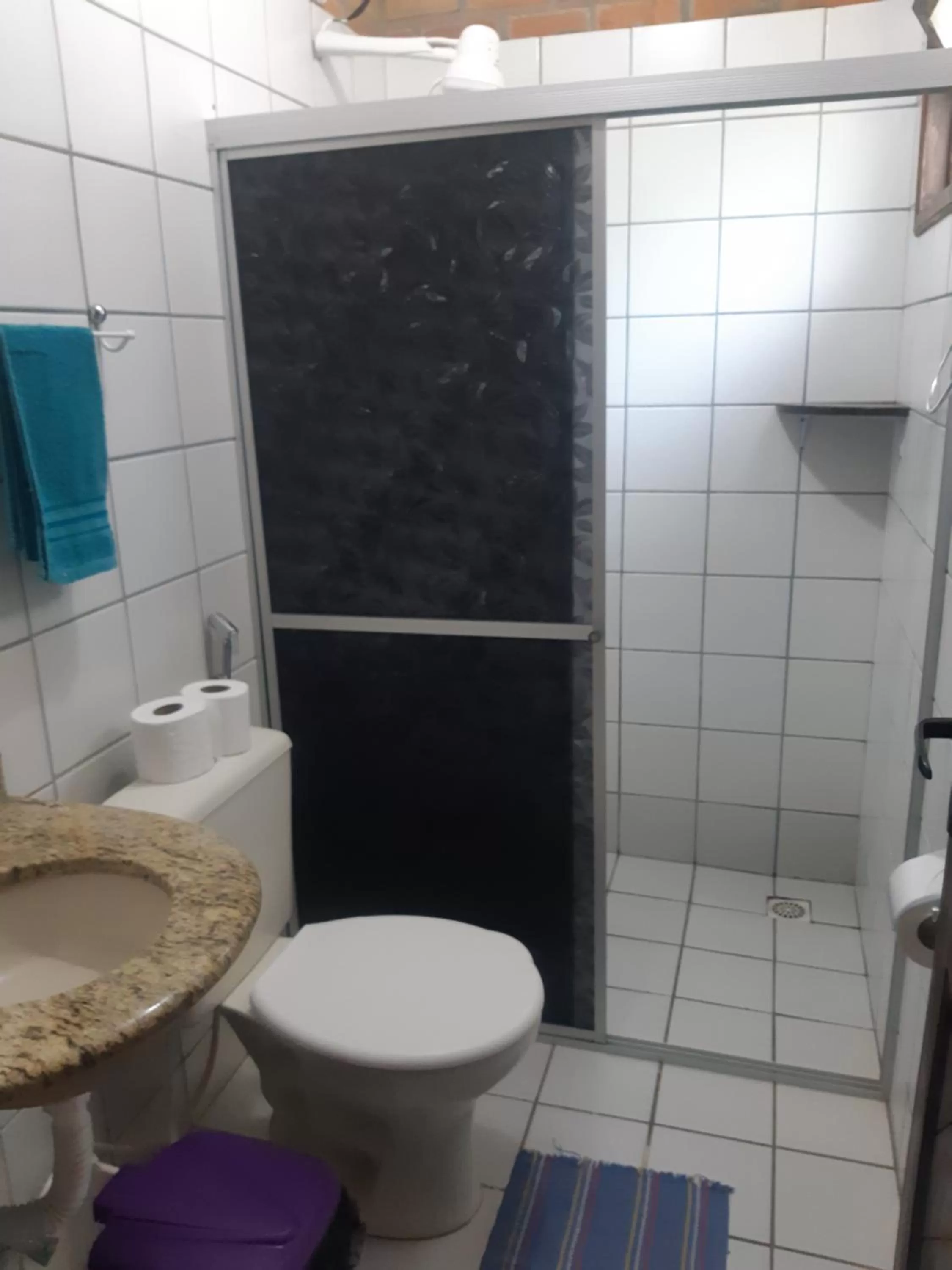 Bathroom in Pousada do Riacho