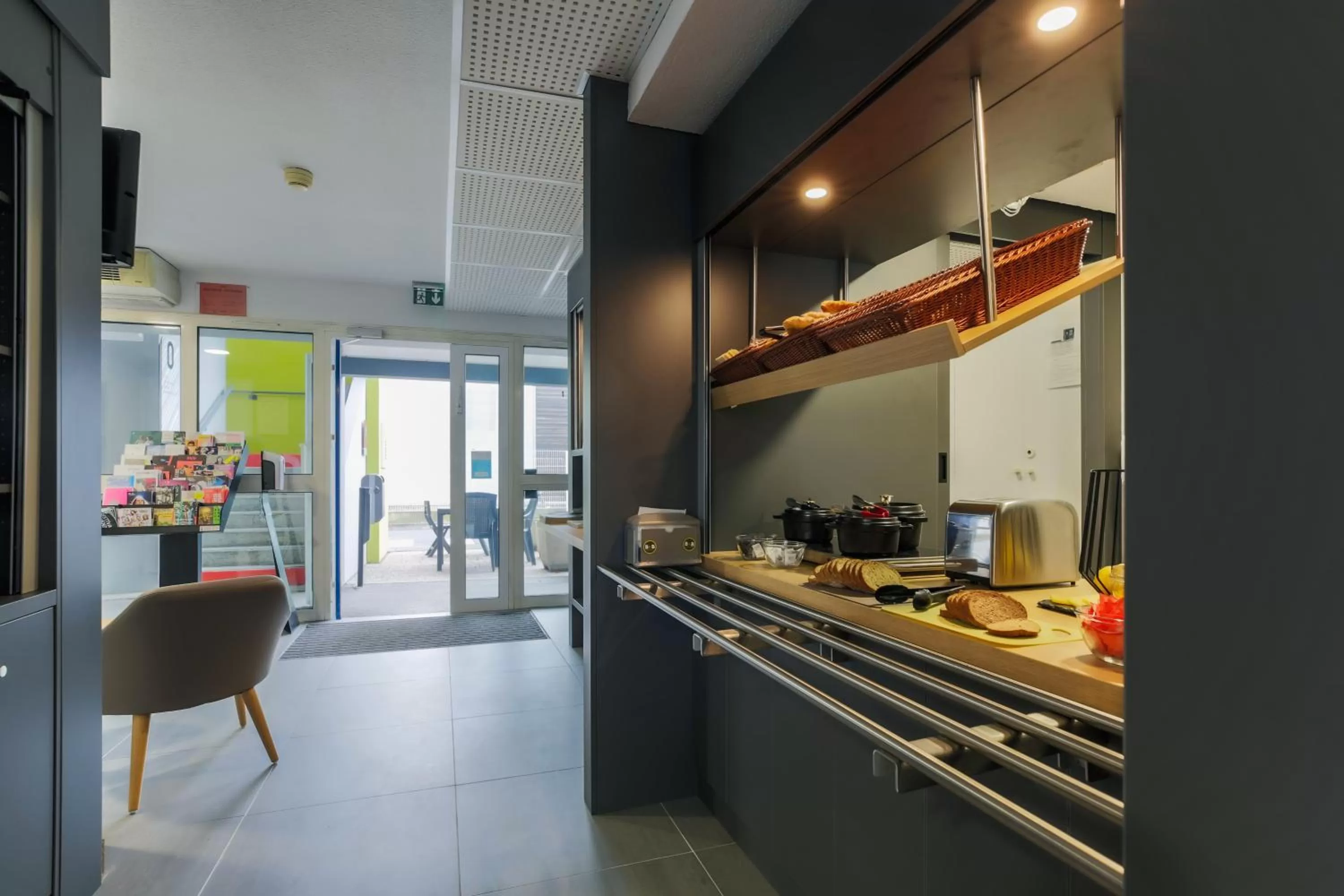 Buffet breakfast in B&B HOTEL Metz Augny