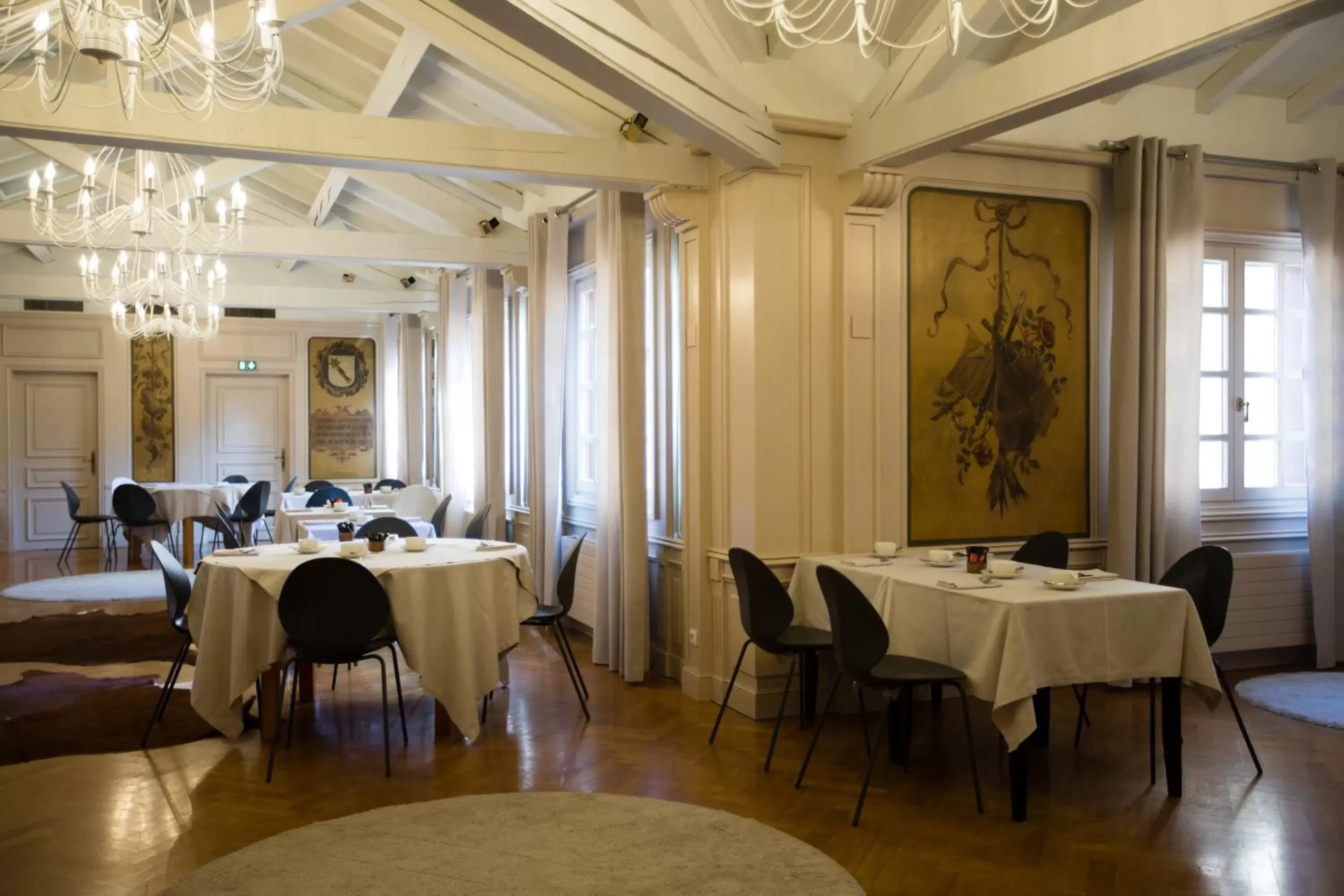 Meeting/conference room, Restaurant/Places to Eat in Relais & Châteaux La Maison Des Têtes