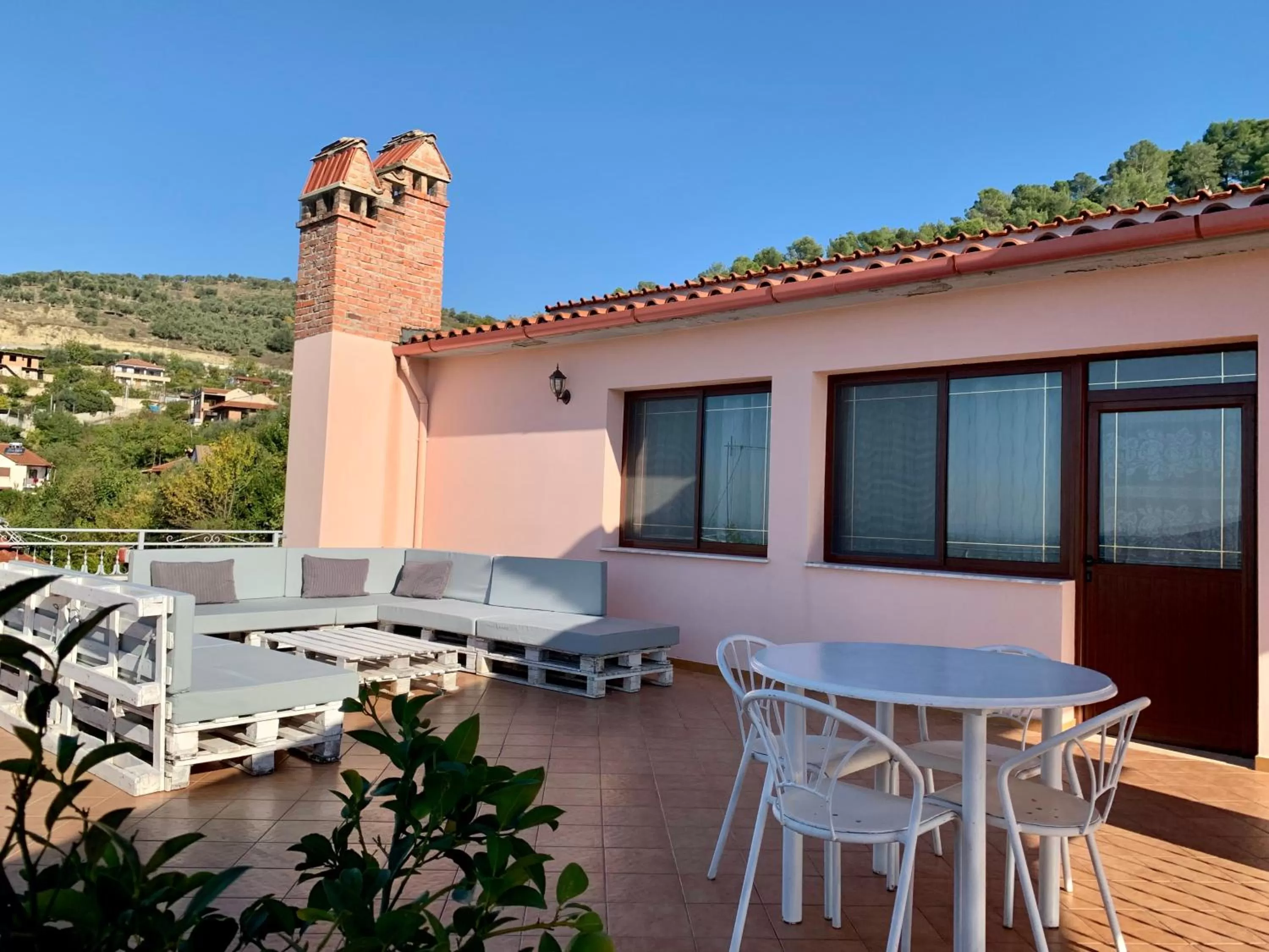 View (from property/room) in Guesthouse Villa Rosa Berat