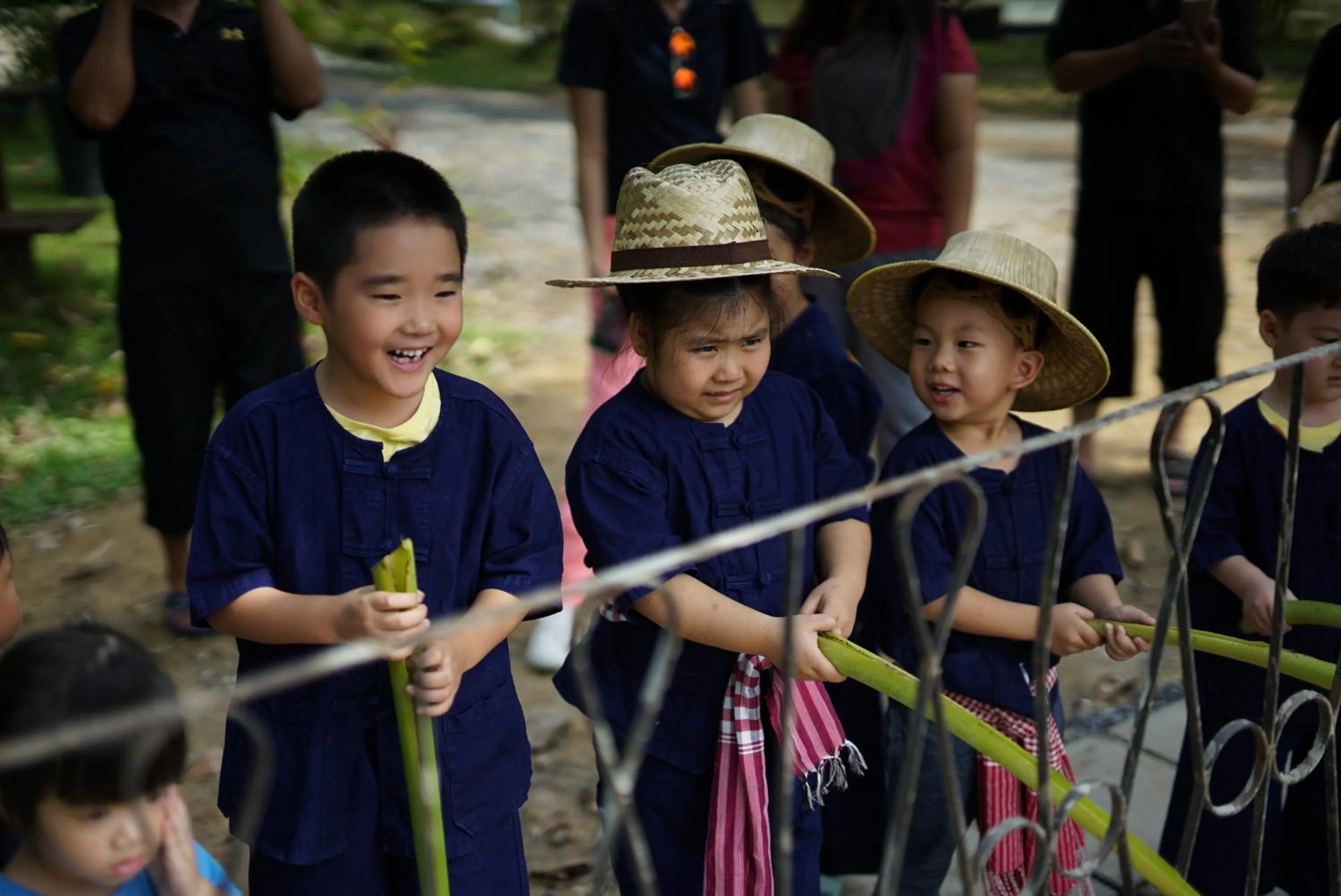 children in Villa Panalai
