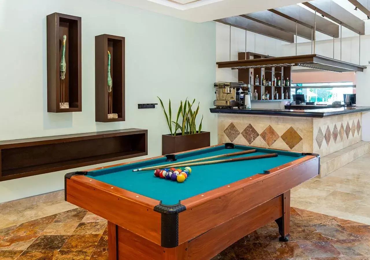 Game Room, Billiards in Beachscape Kin Ha Villas & Suites