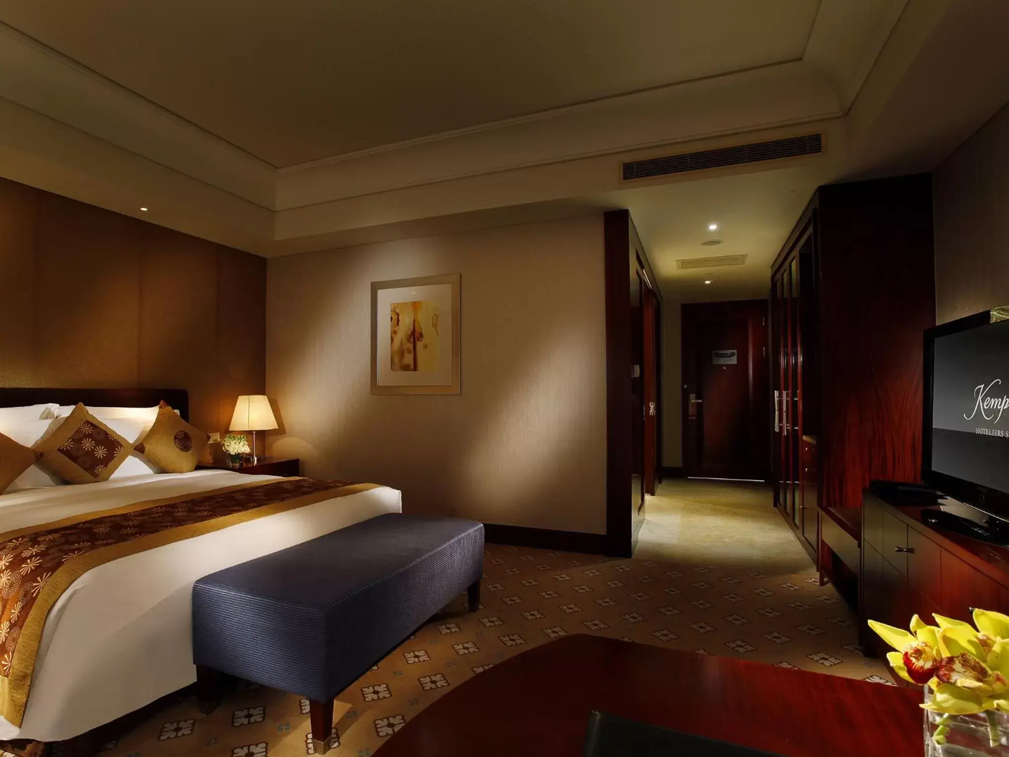 Photo of the whole room in Kempinski Hotel Suzhou
