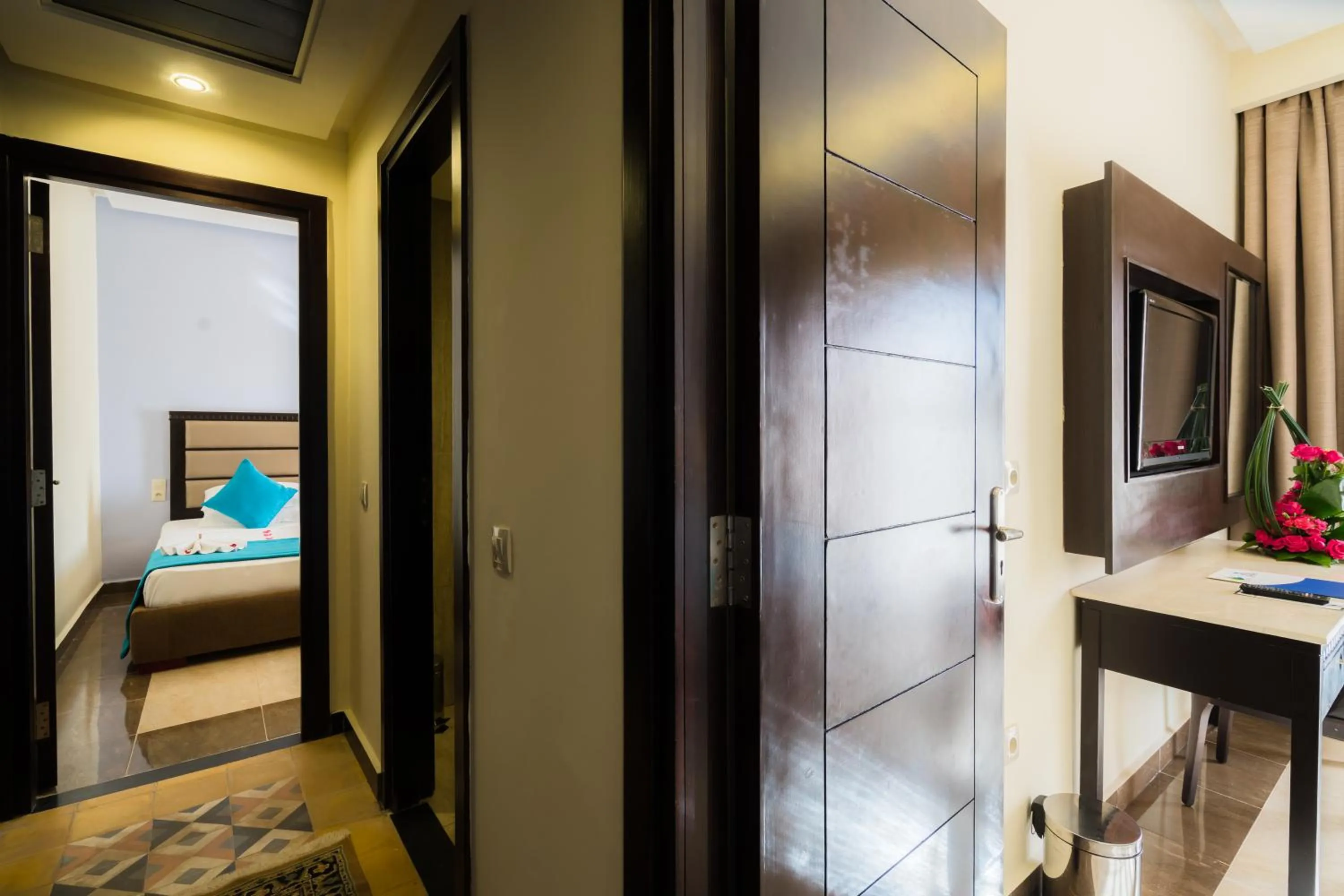 Bed in Pickalbatros Aqua Fun Club All Inclusive