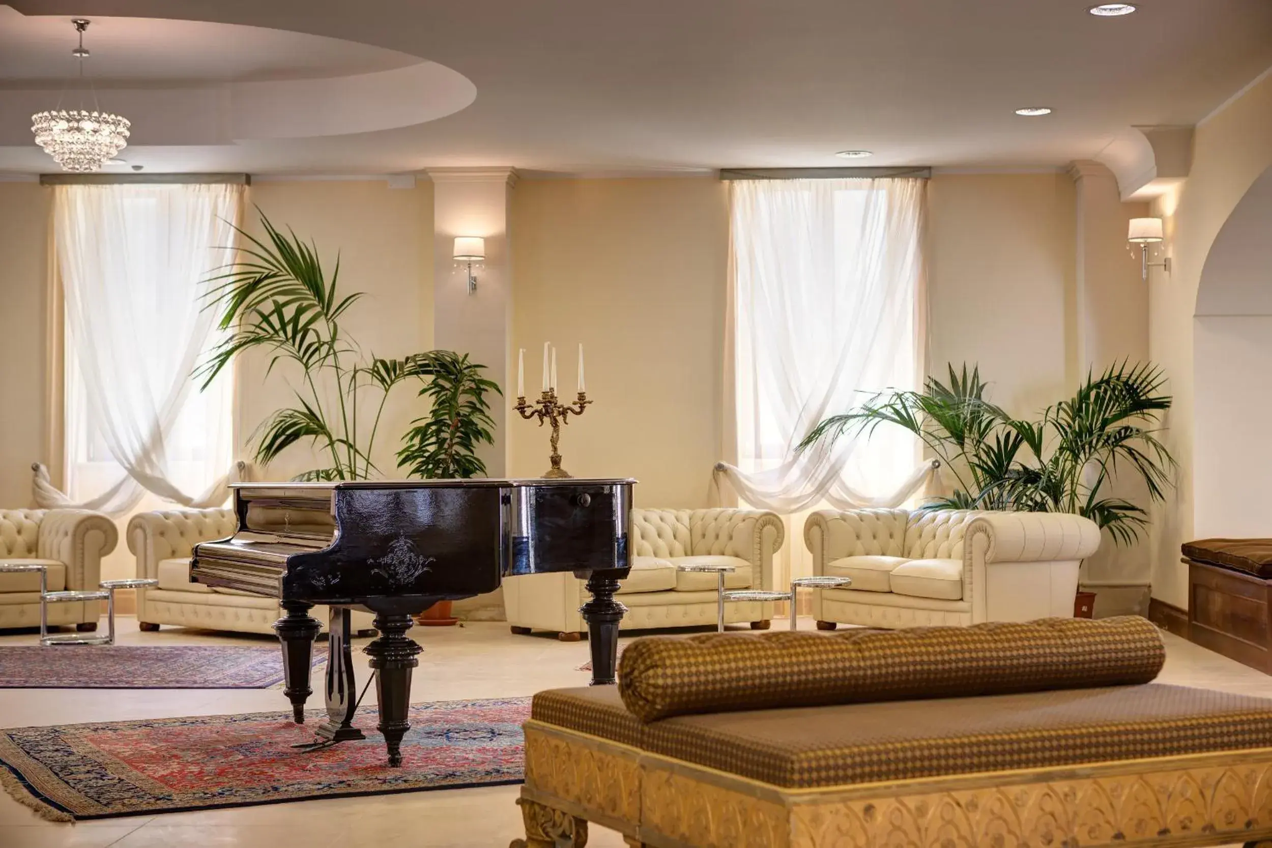 Lobby or reception, Seating Area in Hotel Parco delle Fontane