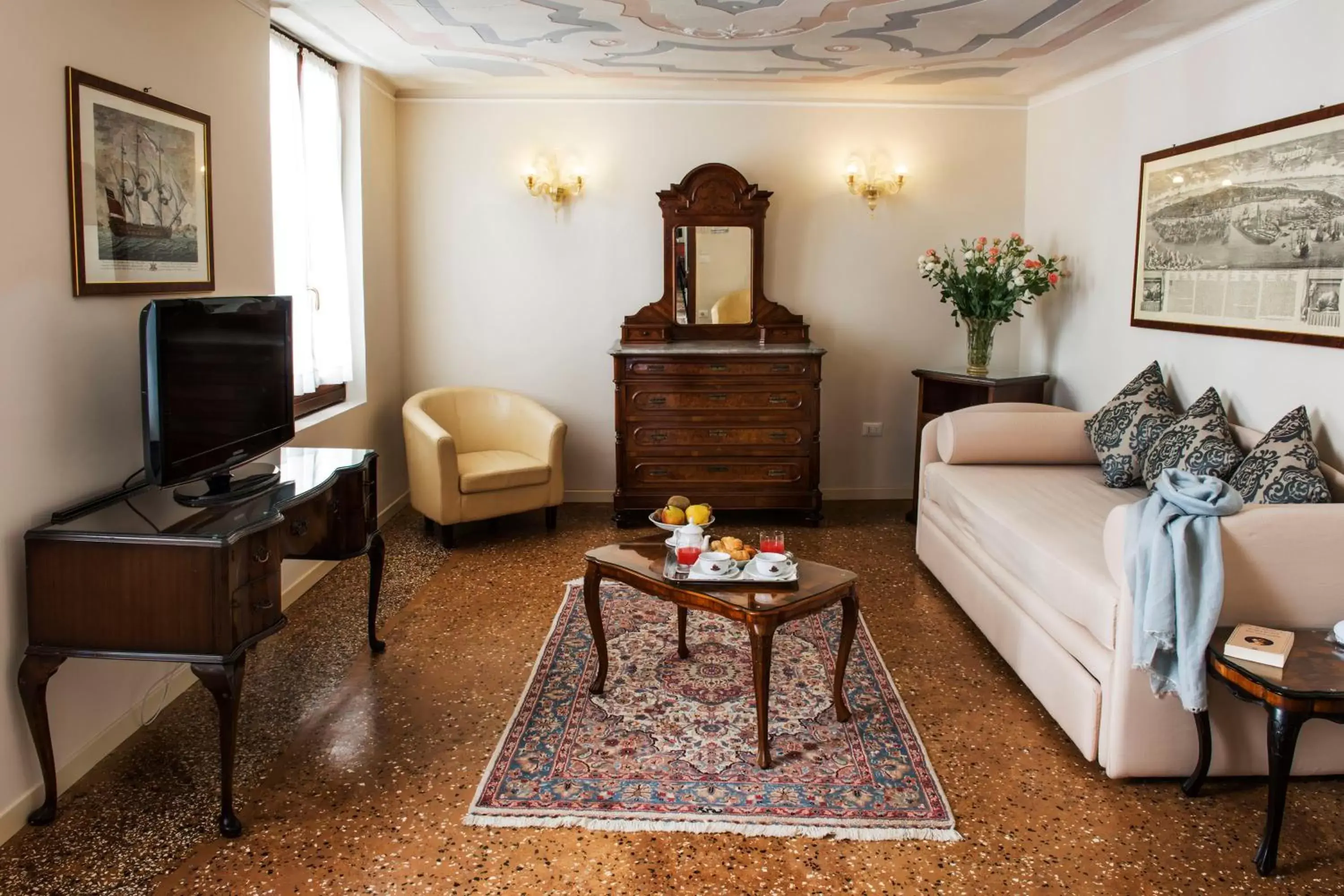 Seating Area in Hotel Agli Alboretti
