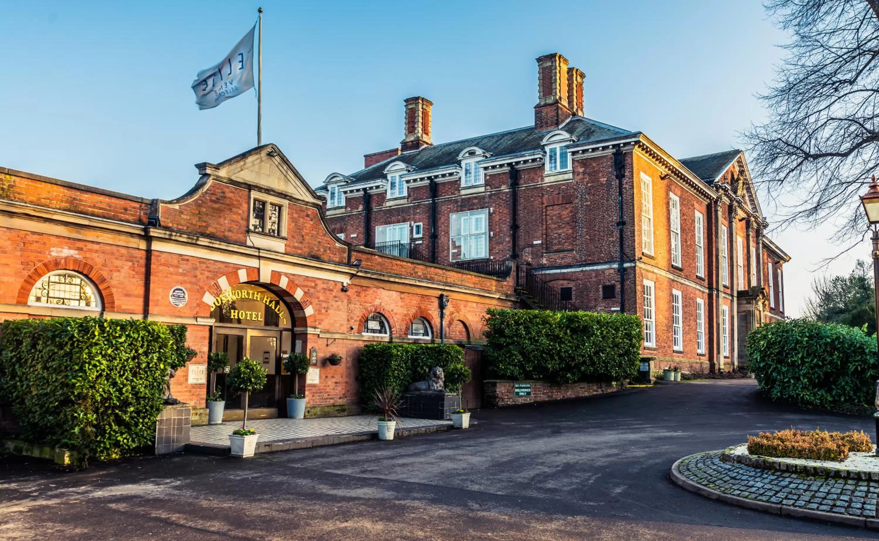 Property building in Bosworth Hall Hotel
