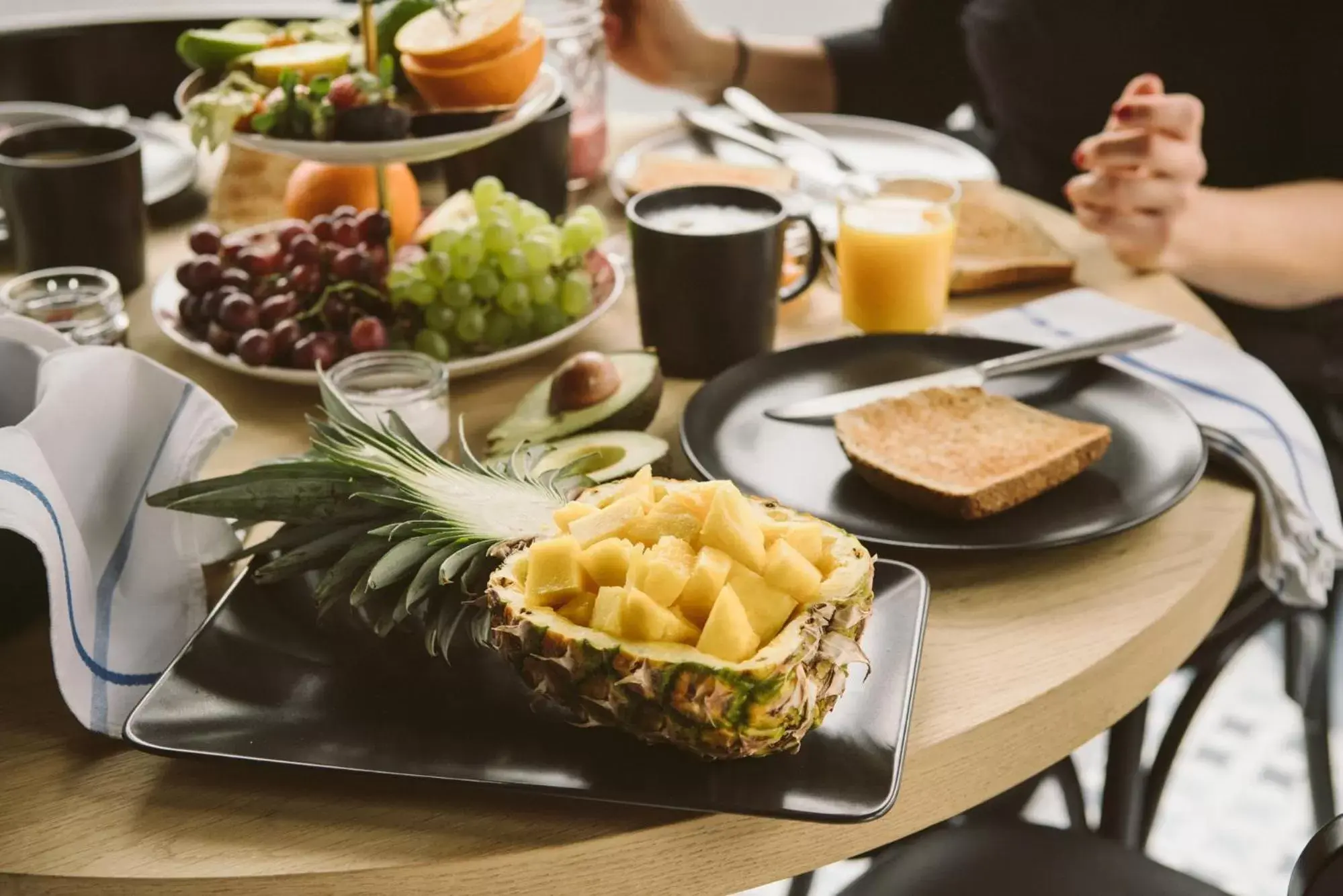 Breakfast in The HEY HOTEL