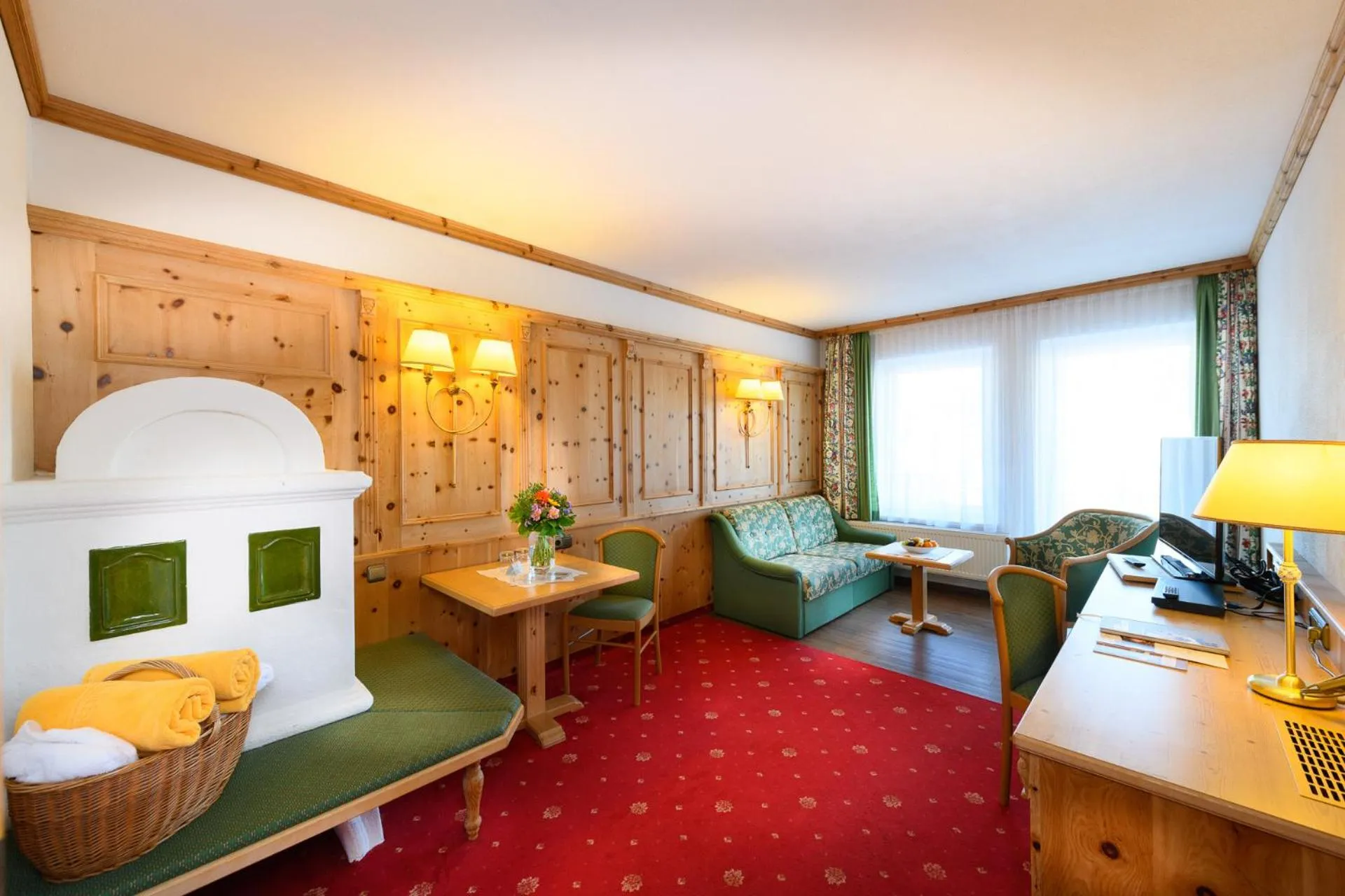 Seating area in Wellnesshotel Schönruh - Adults only