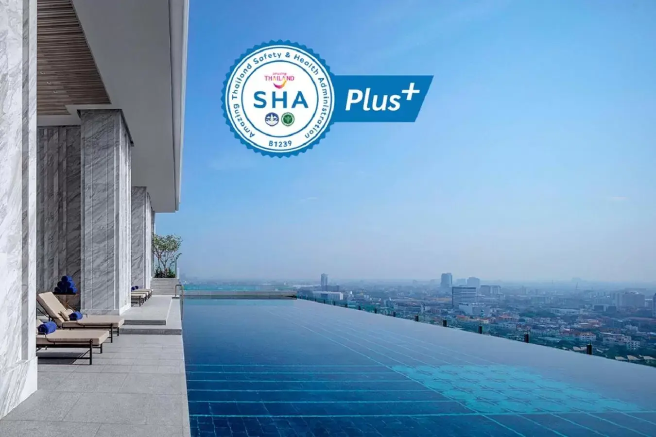 Swimming Pool in 137 Pillars Residences Bangkok
