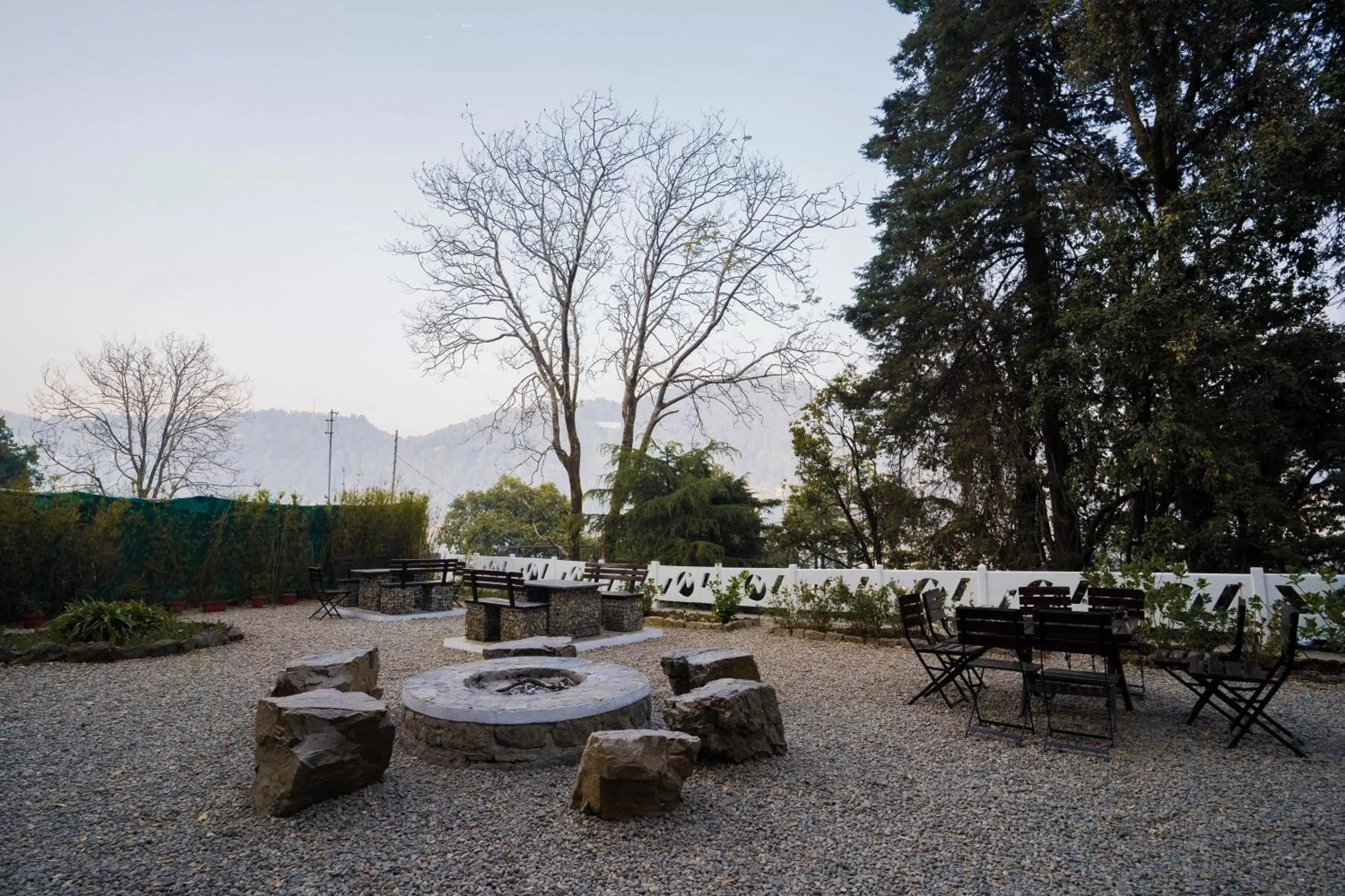 Garden in Bhikampur Lodge By Nine Hotels