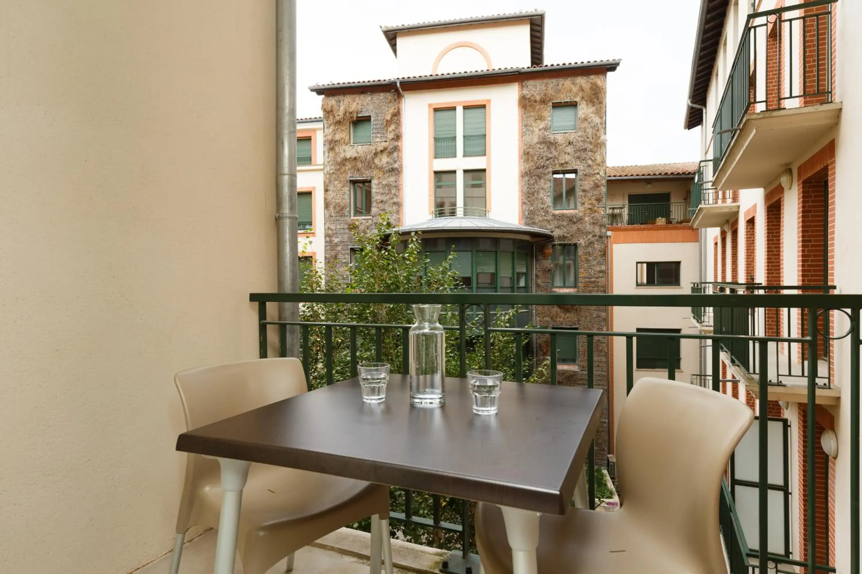 Balcony/Terrace in Residhotel Toulouse Centre