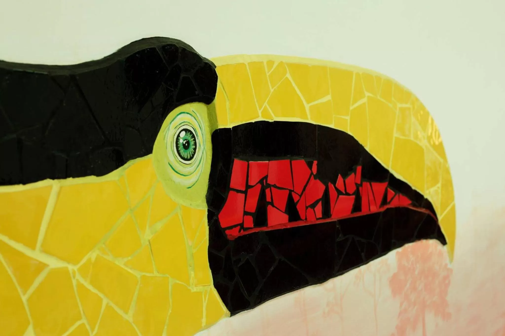 Decorative detail in Hostal Macaw