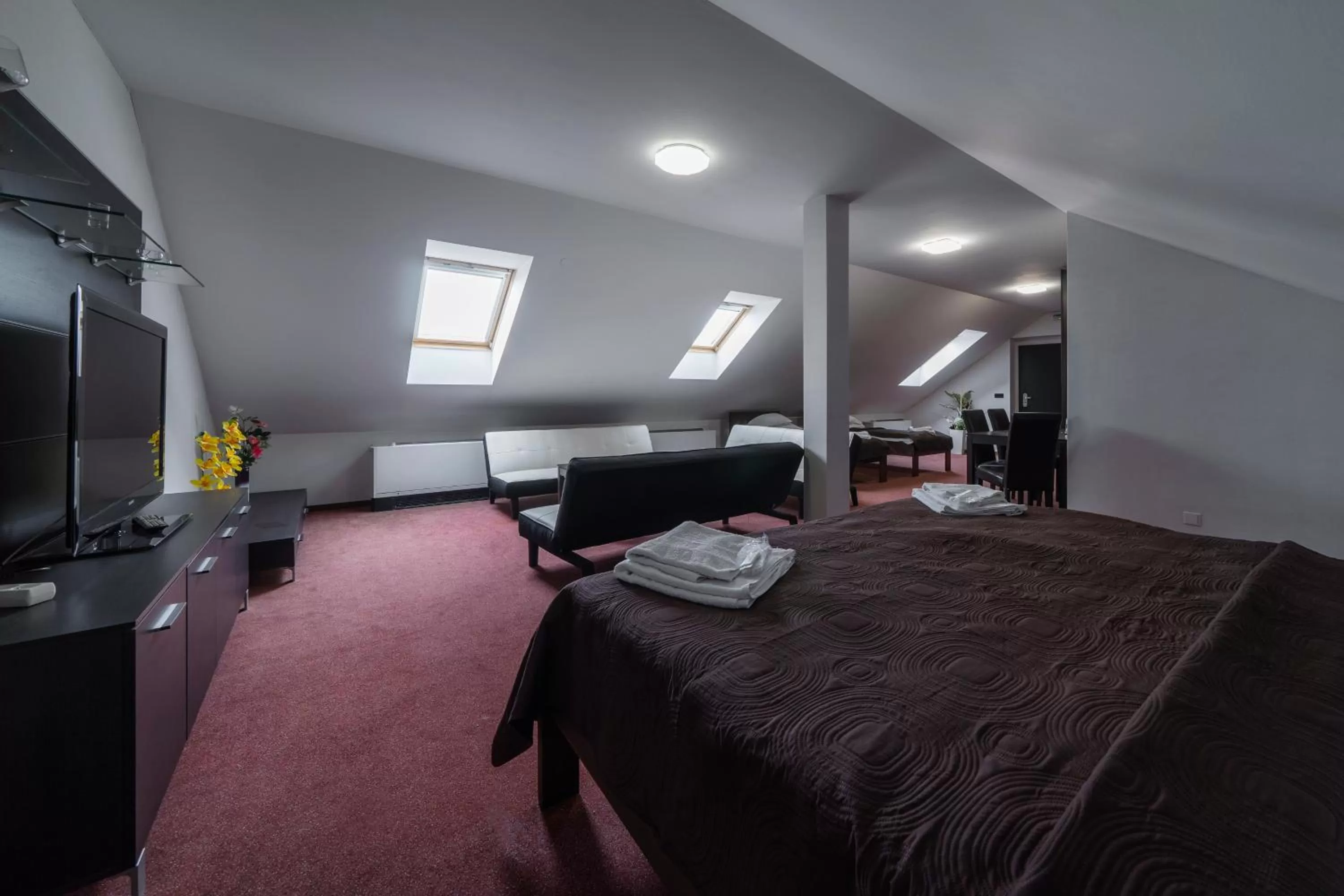 Bed in Hotel Astory Plzeň