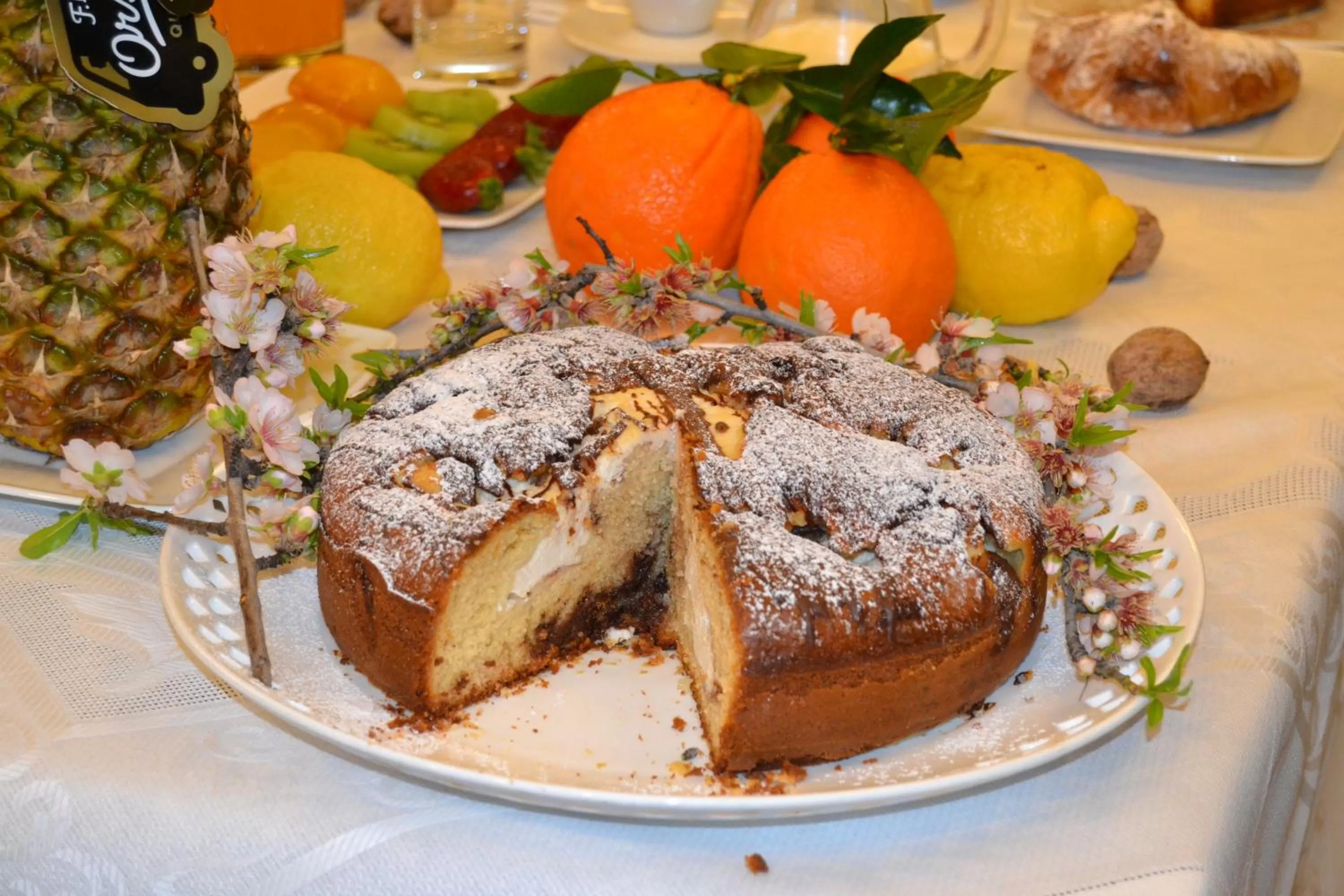 Food close-up in Abraxia B&B